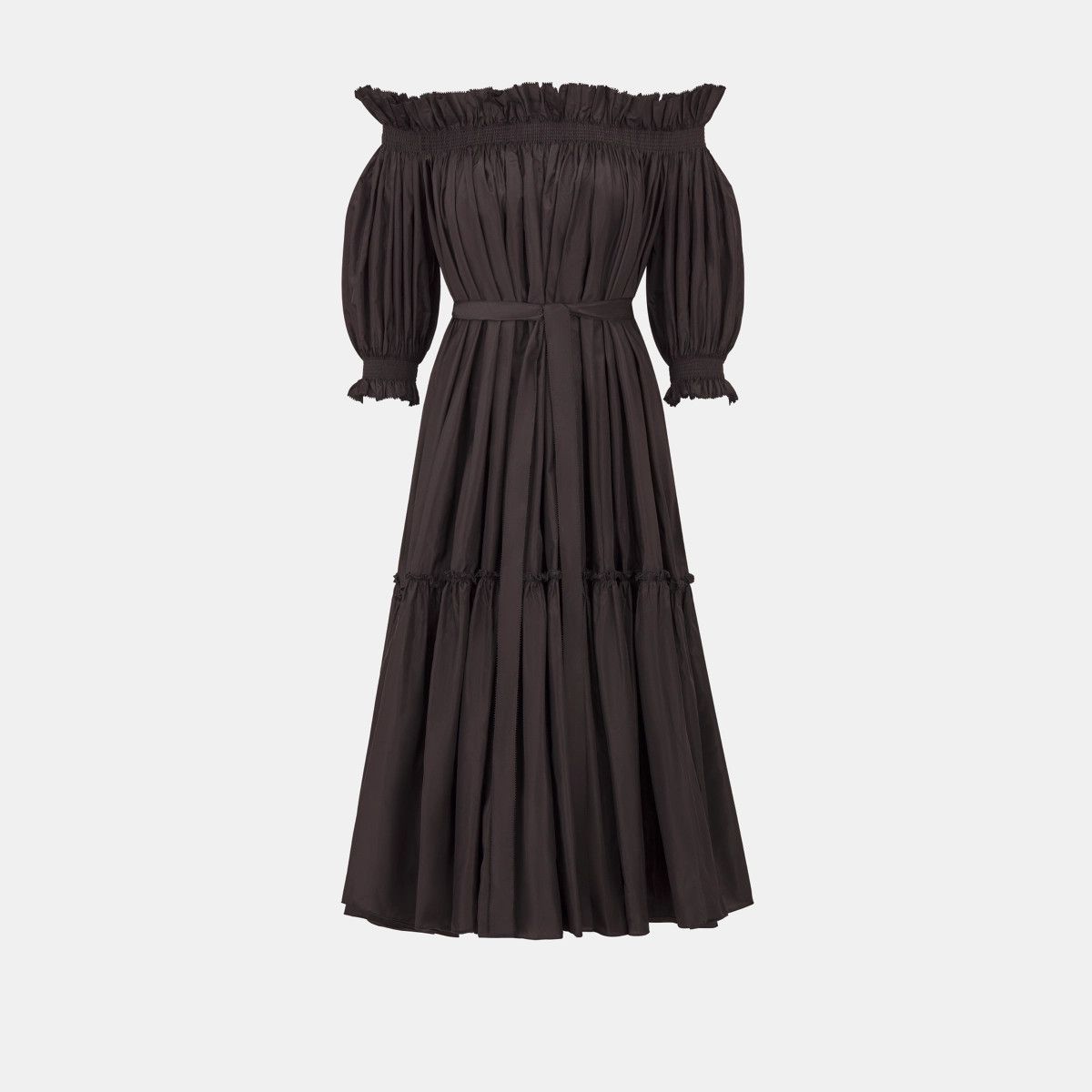Dior o1bcso1str0225 Dress in Black Size L / US 10 / IT 46 - 1 Thumbnail