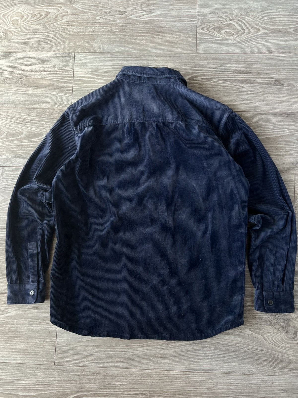 Japanese Brand × Uniqlo ‼️Uniqlo Avant Garde Welur Cotton Streetwear Flannel Coat‼️ Size US M / EU 48-50 / 2 - 19 Thumbnail
