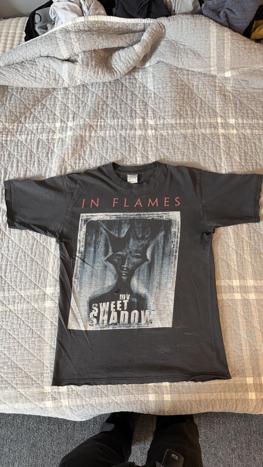 Vintage 90’s In Flames Thrashed Tee Size US M / EU 48-50 / 2 - 1 Thumbnail