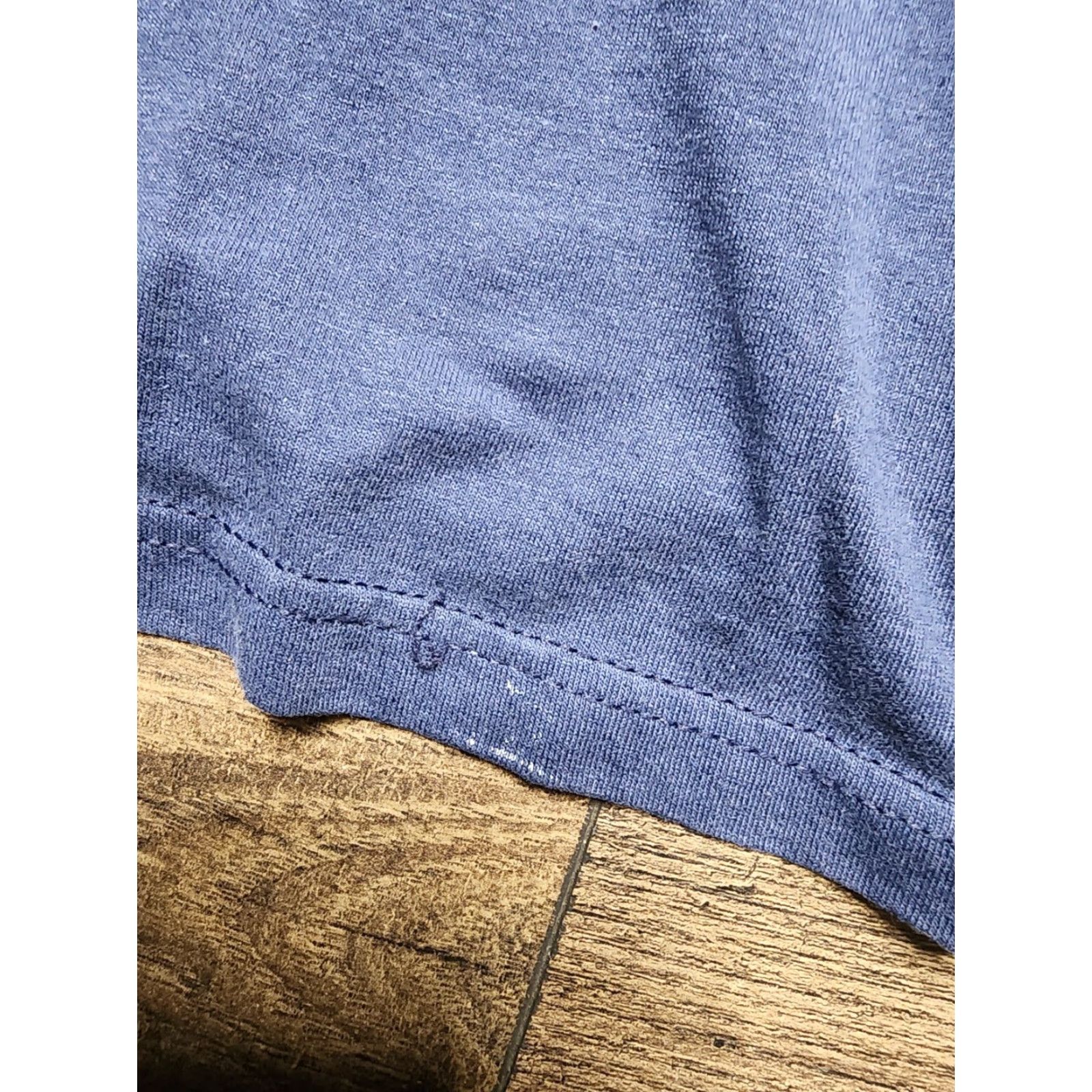 Fruit Of The Loom VINTAGE American Flag T-Shirt Long Sleeve Crew Neck XL Unisex Adults Blue 90s United States Flag Graphic Print Fans Mens Womens XL Size US XL / EU 56 / 4 - 3 Thumbnail