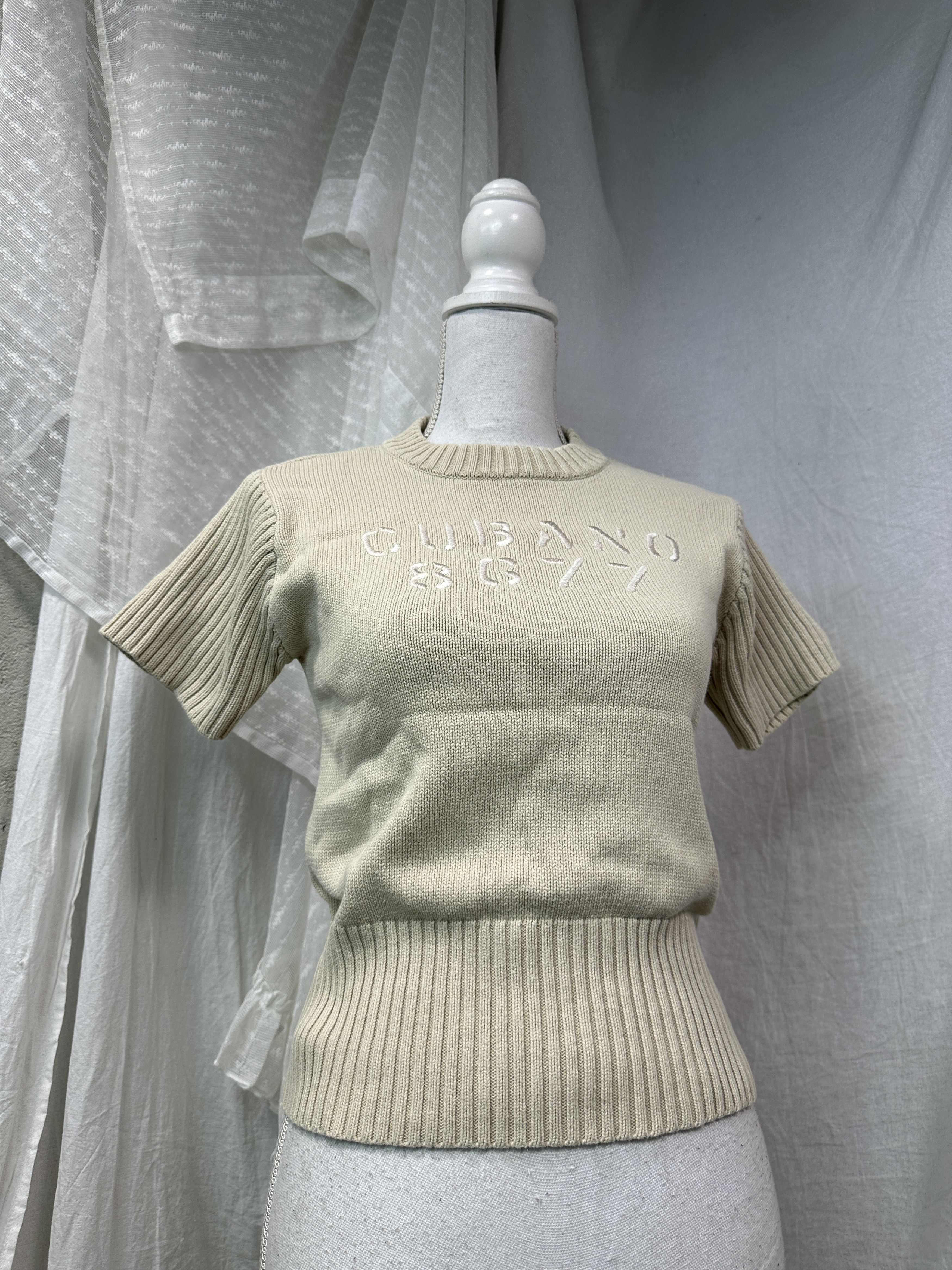 G-Star Vintage Streetwear Turtleneck G-star Shortsleeve Sweater Y2K Size S / US 4 / IT 40 - 1 Thumbnail