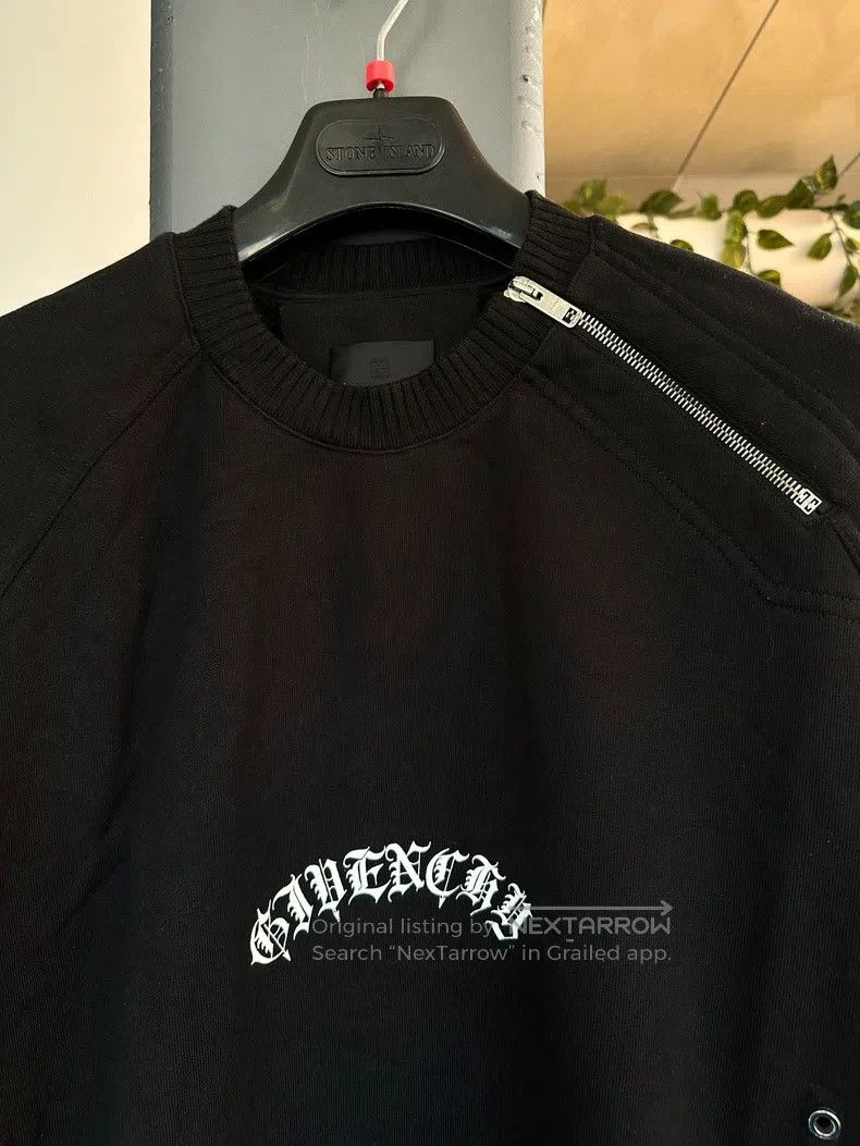 Givenchy Givenchy Black Round Neck Fleece Hoodie Size US XXS / EU 40 - 3 Thumbnail