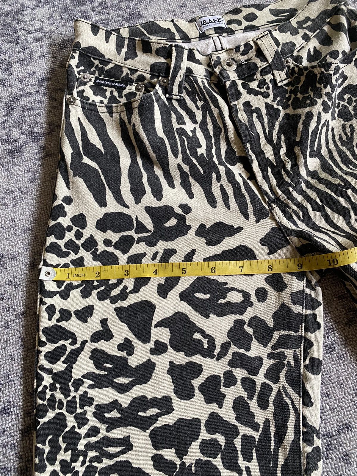Dolce & Gabbana Dolce & Gabbana J&ans zebra pattern pants Size US 27 - 20 Thumbnail