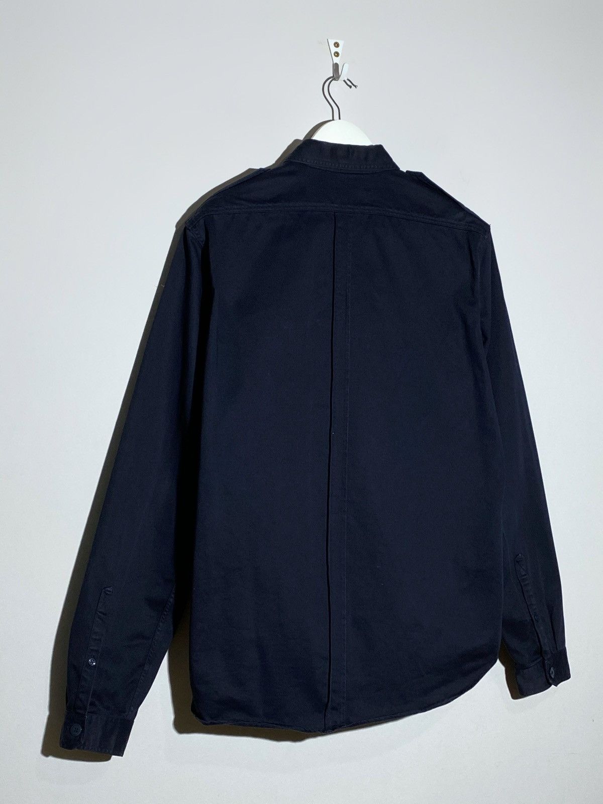 Burberry Burberry Brit Pockets Button Up Shirt Midnight Blue Size US L / EU 52-54 / 3 - 2 Thumbnail