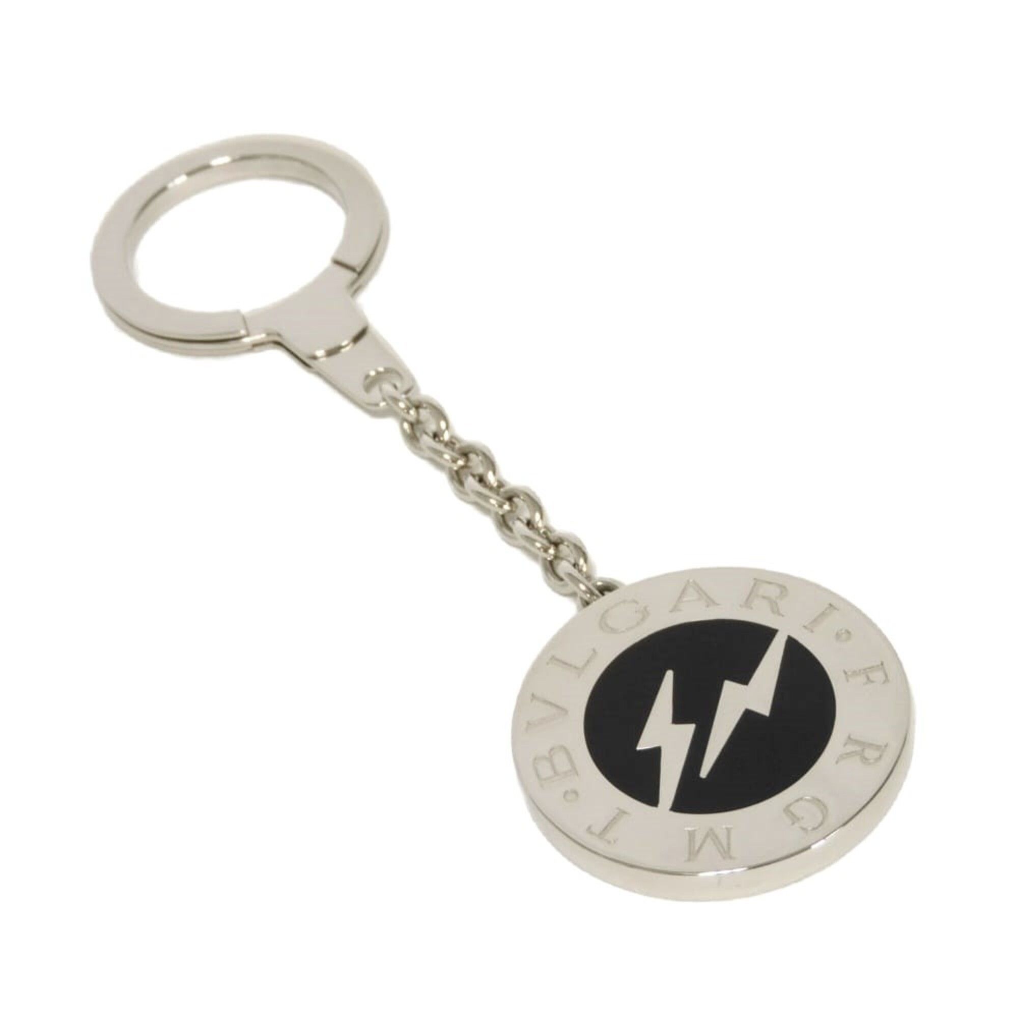 Bvlgari Bulgari BVLGARI Keychain BB Fragment Circle Logo Twist Thunderbolt Silver Hiroshi Fujiwara Black 288585 Men's Size ONE SIZE - 1 Thumbnail