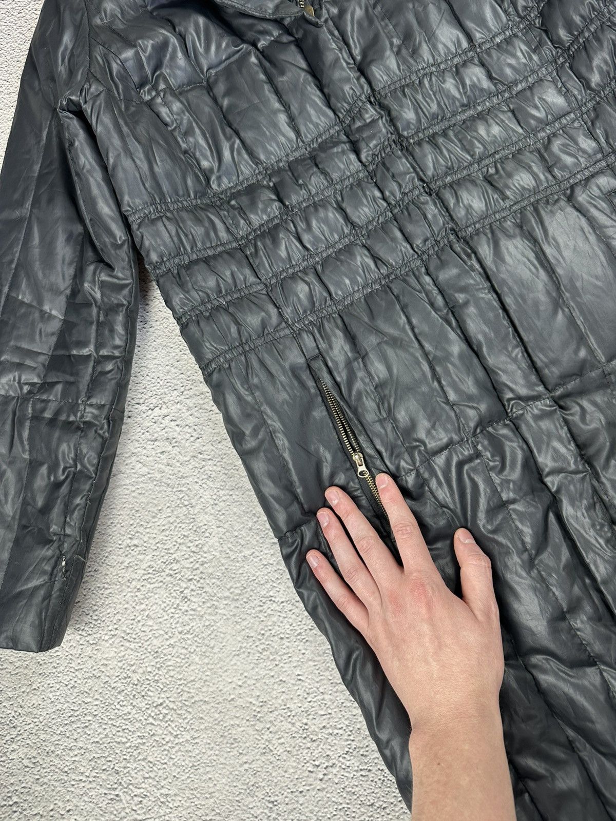 Missoni Vintage Missoni Down Puffer Jacket Quilted Floral Coat Y2K Size M / US 6-8 / IT 42-44 - 5 Thumbnail