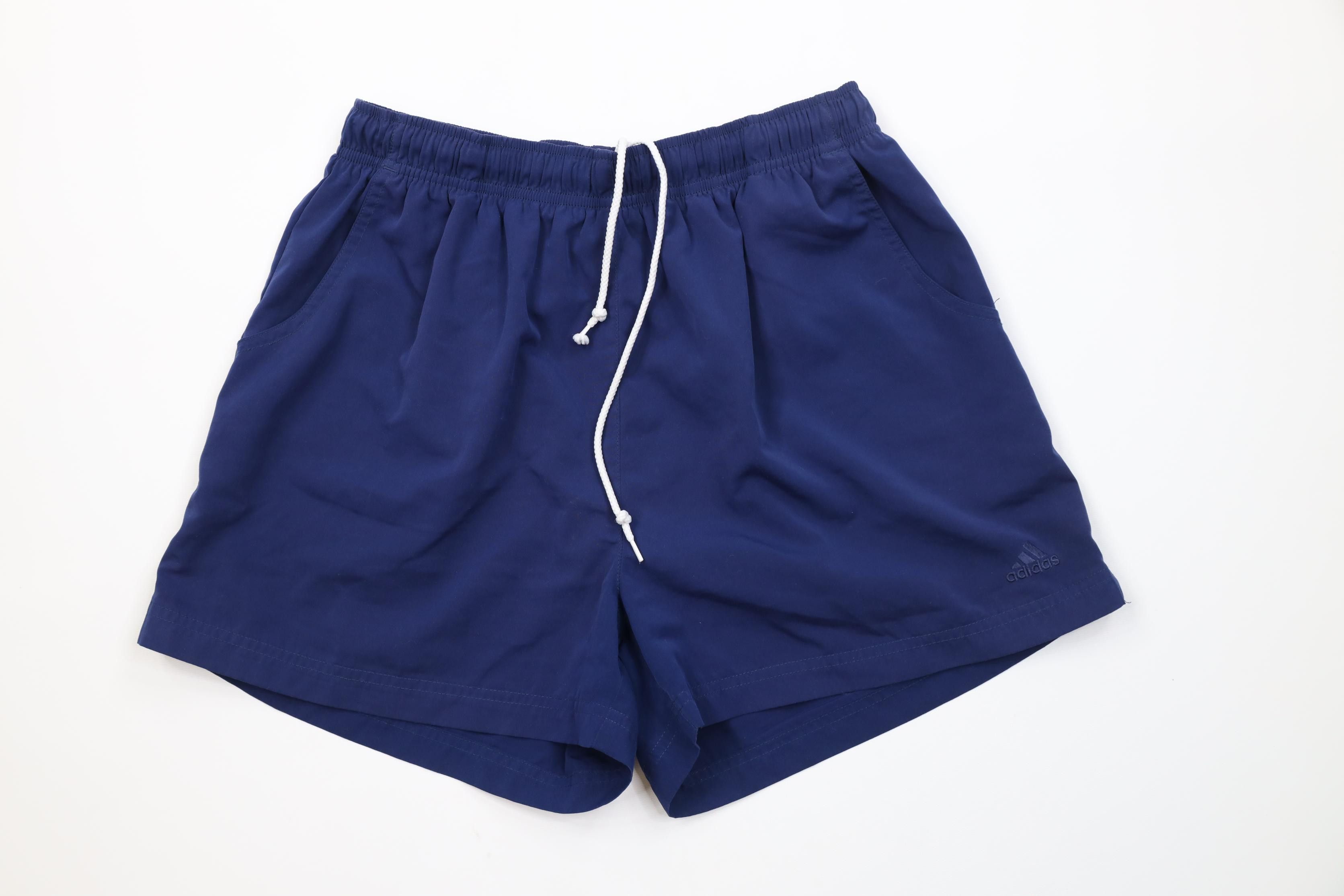 Adidas Vintage Y2K 2001 Adidas Running Jogging Soccer Shorts Blue Size US 32 / EU 48 - 1 Thumbnail