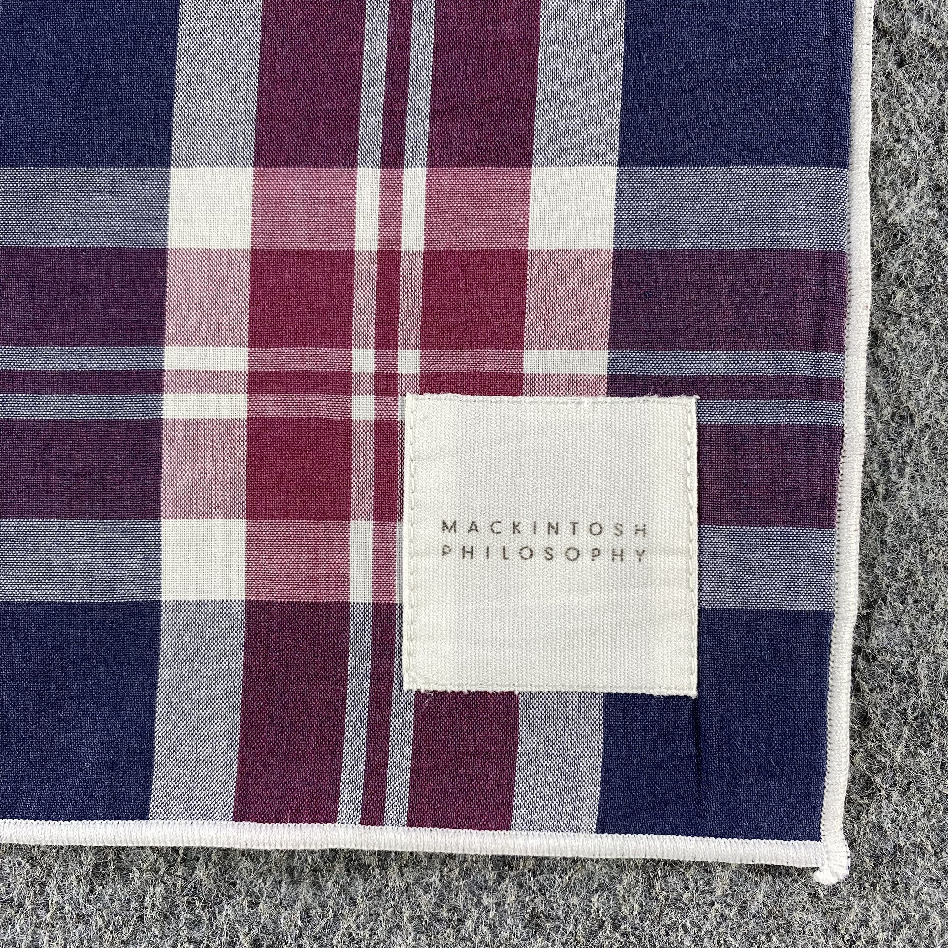 Mackintosh Mackintosh Philisophy Handkerchief/Neckerchief/Bandana HC839 Size ONE SIZE - 3 Thumbnail