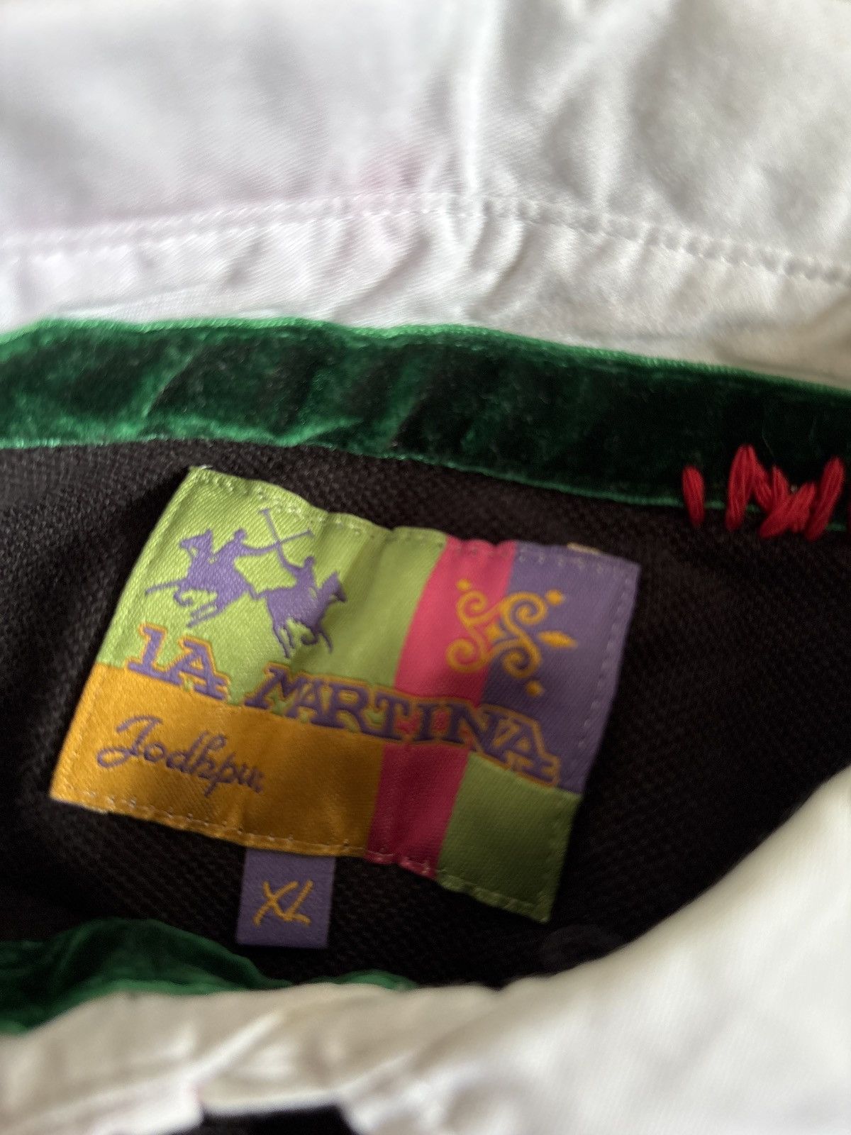 La Martina × Vintage Polo La Martina Army Indian Country Style Ralph Lauren Size US L / EU 52-54 / 3 - 4 Thumbnail