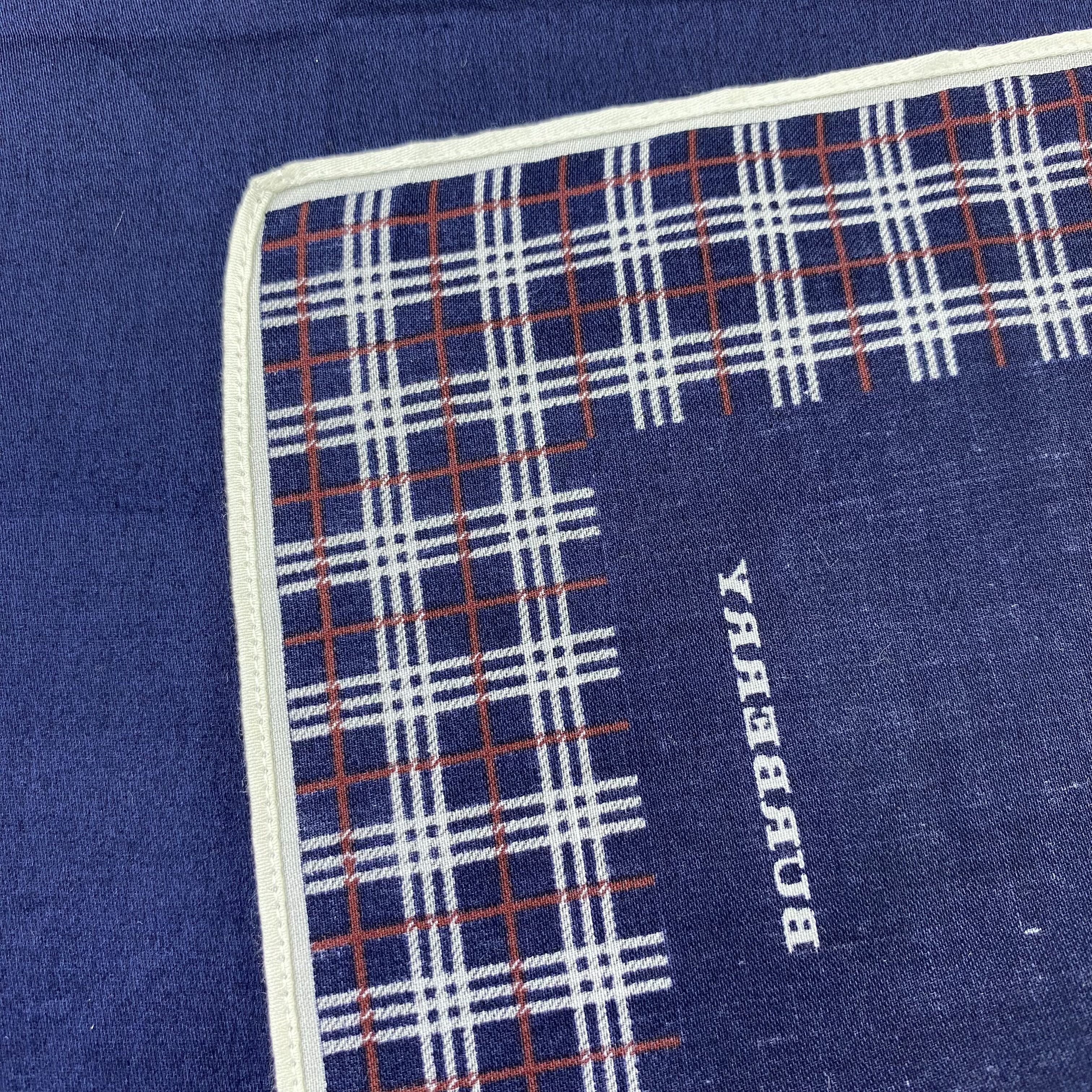 Burberry × Vintage Burberry Handkerchief / Bandana / Neckerchief-B1511 Size ONE SIZE - 8 Thumbnail