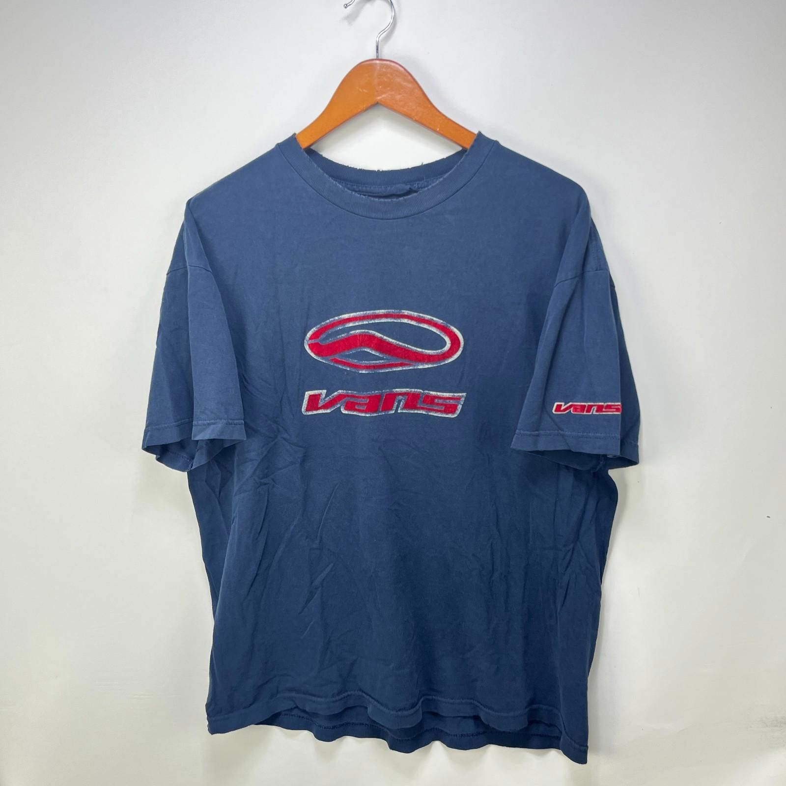 Vans Vintage 90s Vans Skateboarding Sun Faded Thrash T Shirt Size US L / EU 52-54 / 3 - 1 Thumbnail