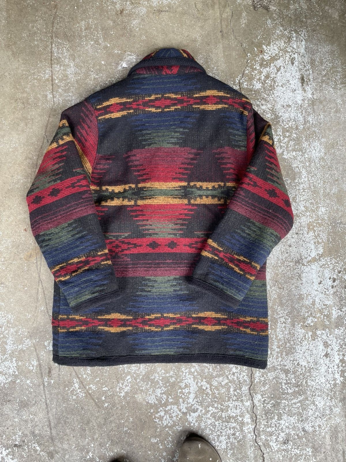 Woolrich Woolen Mills Vintage Woolrich Made In USA Aztec Blanket Coat Size US M / EU 48-50 / 2 - 3 Thumbnail