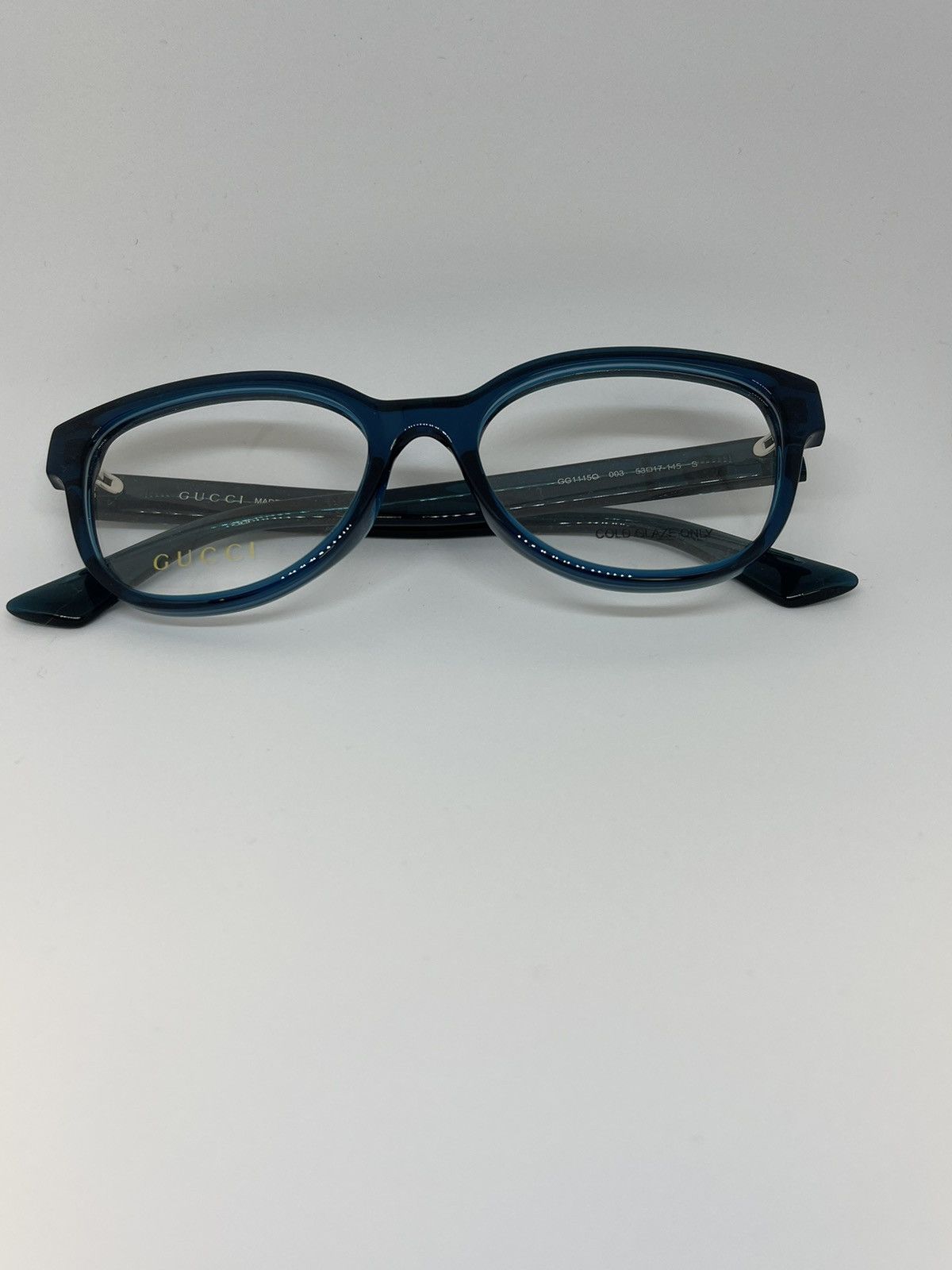 image of Gucci Glasses in Blue, Women's