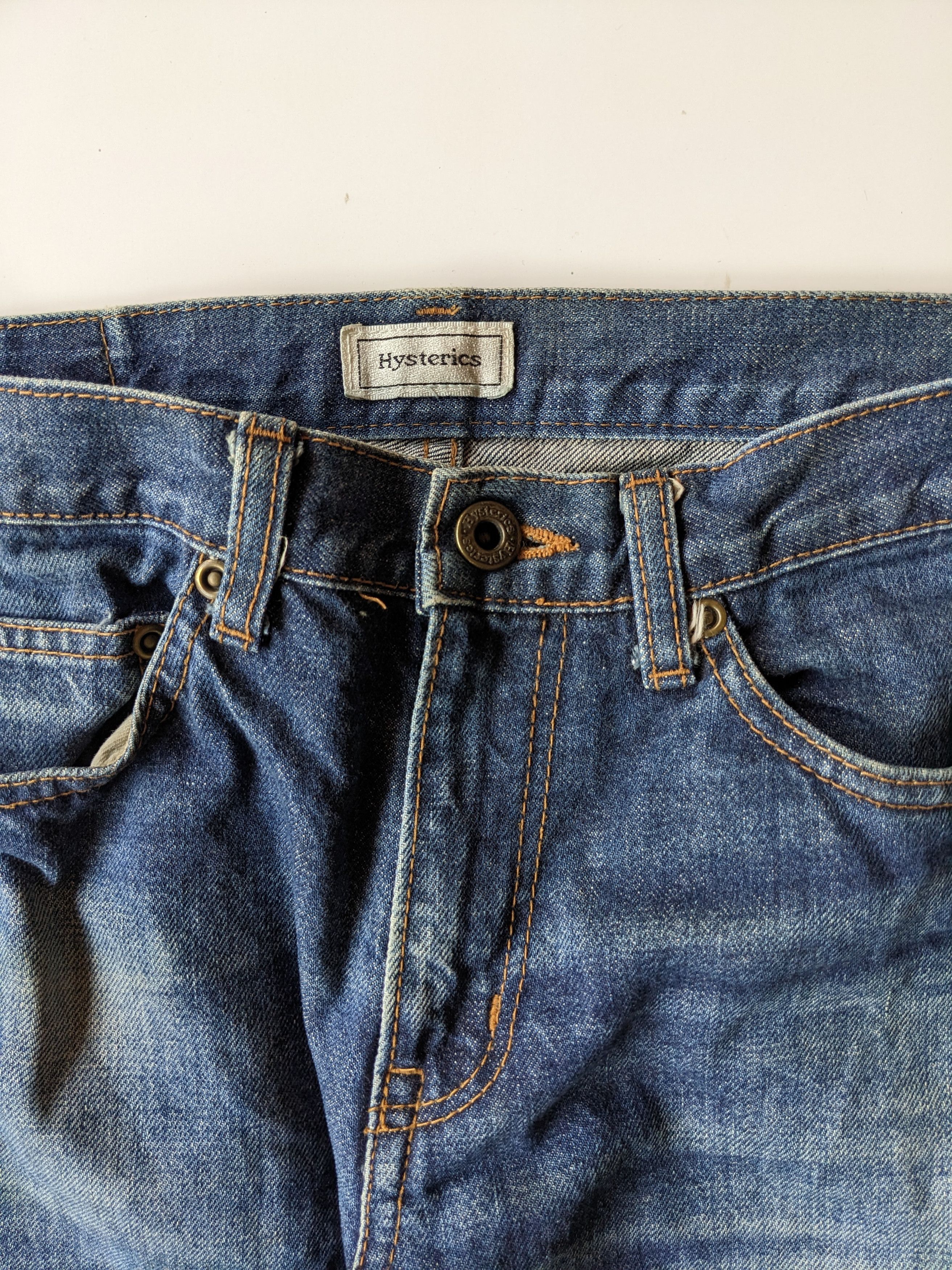 Hysteric Glamour × Vintage Vintage Hysteric Glamour slimfit Size 28" / US 6 / IT 42 - 3 Thumbnail