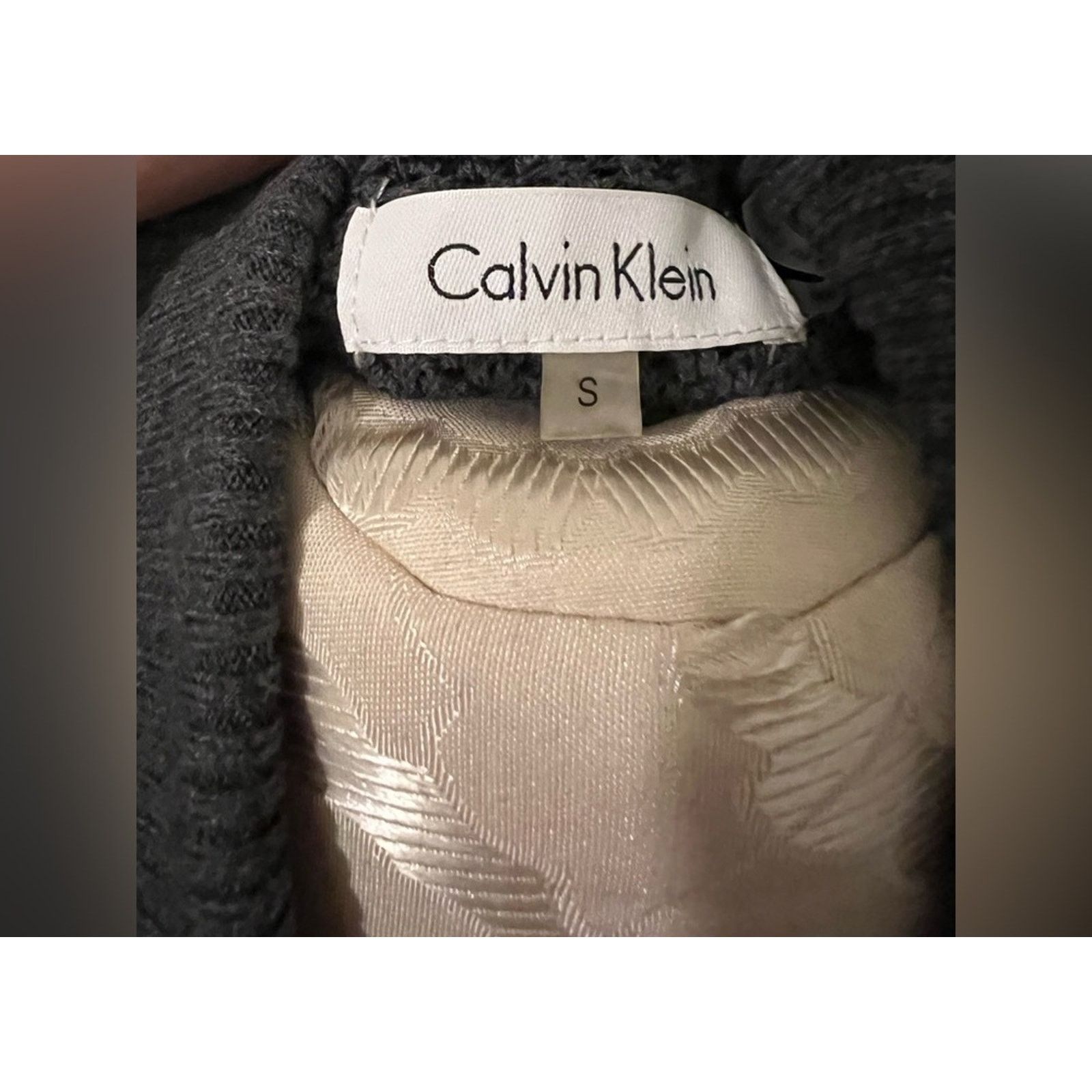 Calvin Klein Calvin Klein Short Sleeve Knit Cardigan Small Size S / US 4 / IT 40 - 5 Thumbnail