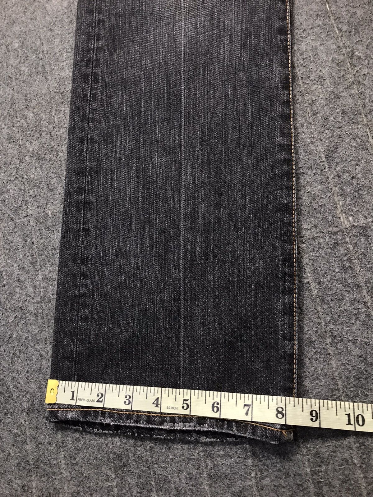 Japanese Brand × Takeo Kikuchi × Vintage Vintage Takeo Kikuchi Black Colour Design Denim Jeans Size US 34 / EU 50 - 17 Thumbnail