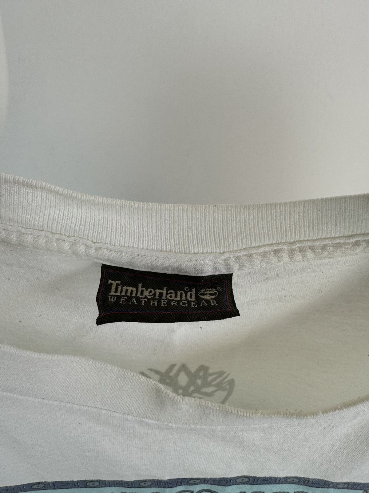 Timberland Vintage Timberland Weathergear Made in USA big Logo Tee Size US M / EU 48-50 / 2 - 4 Thumbnail