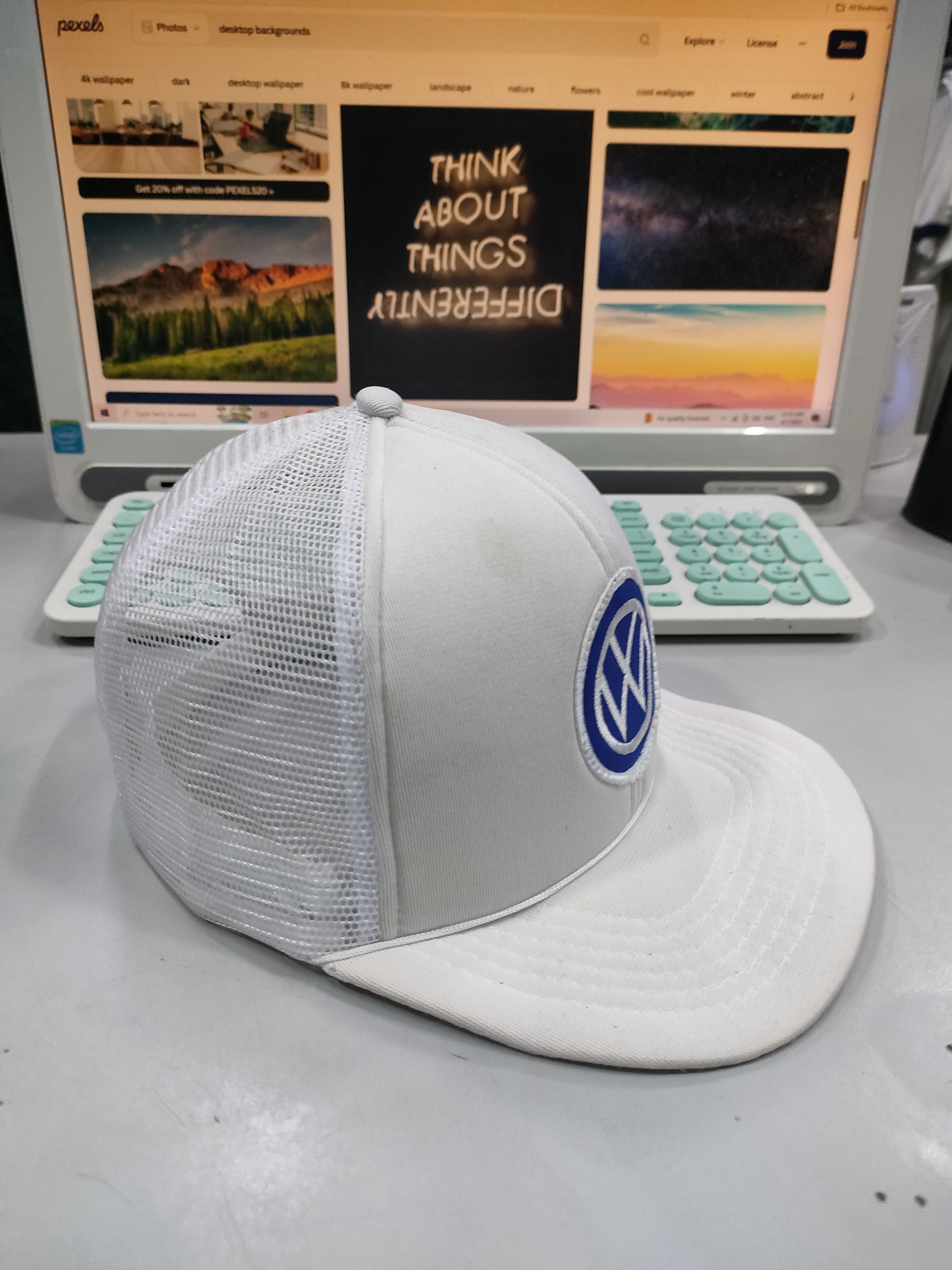 Vintage Vintage Volkswagen Trucker Cap Size ONE SIZE - 5 Thumbnail