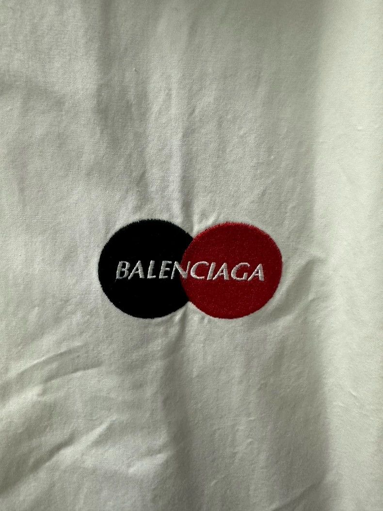 Balenciaga Balenciaga MasterCard Show White Jacket 2502-Nextarrow Size US S / EU 44-46 / 1 - 3 Thumbnail