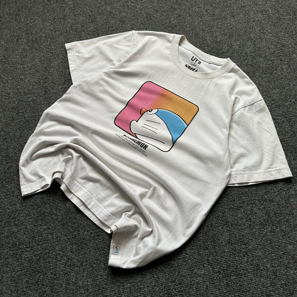Uniqlo VTG Uniqlo UT Takishi Murakami Duraemon Fujiko T-shirts Size US S / EU 44-46 / 1 - 2 Thumbnail