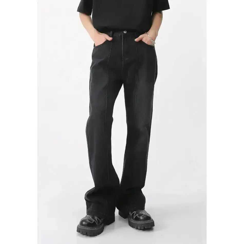 Japanese Brand Retro straight leg casual wide leg jeans Size US 32 / EU 48 - 1 Thumbnail