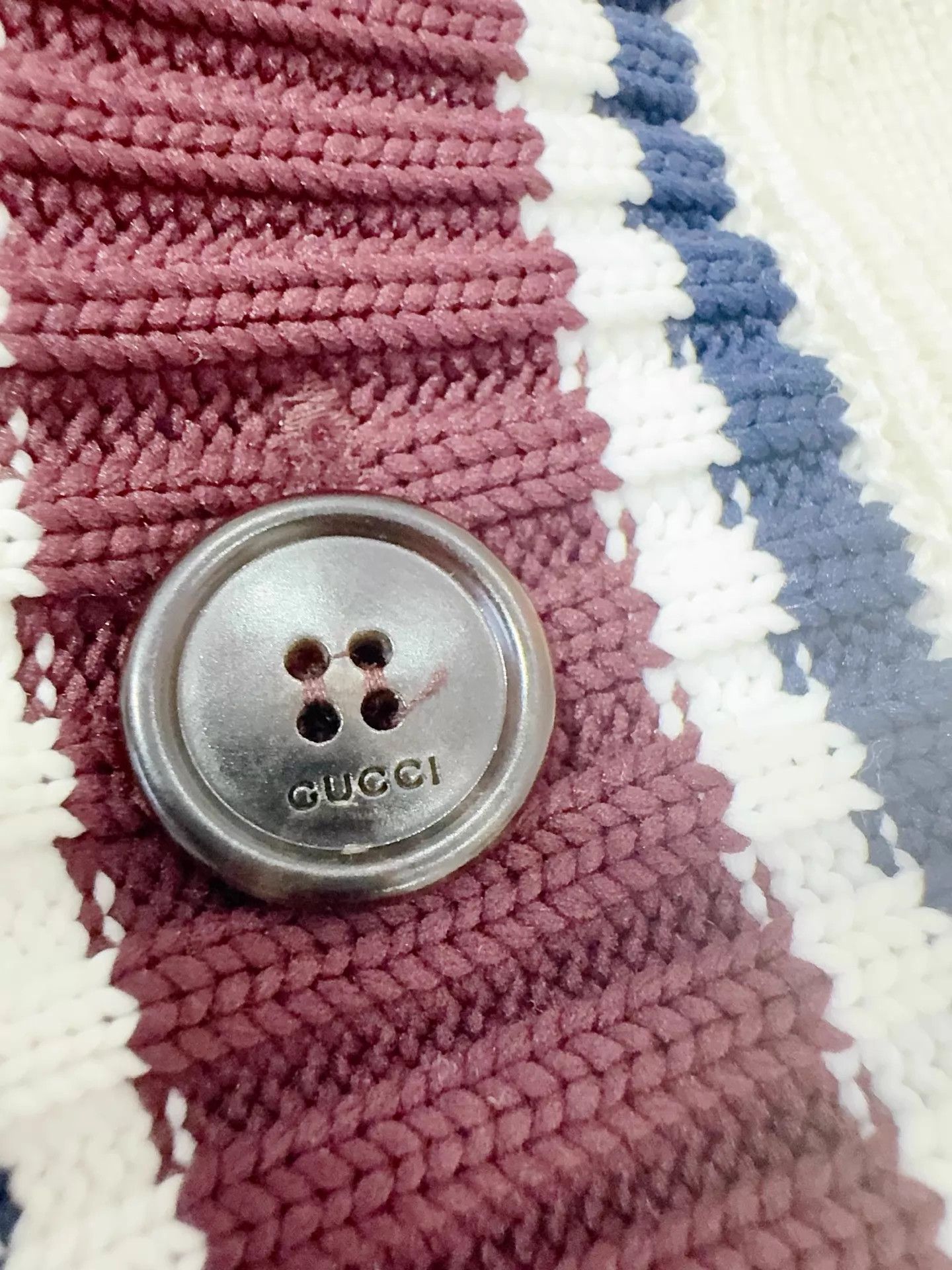 Gucci Gucci 25 SS Preppy Cardigan M New With Tags Cuff Logo Size M / US 6-8 / IT 42-44 - 4 Thumbnail