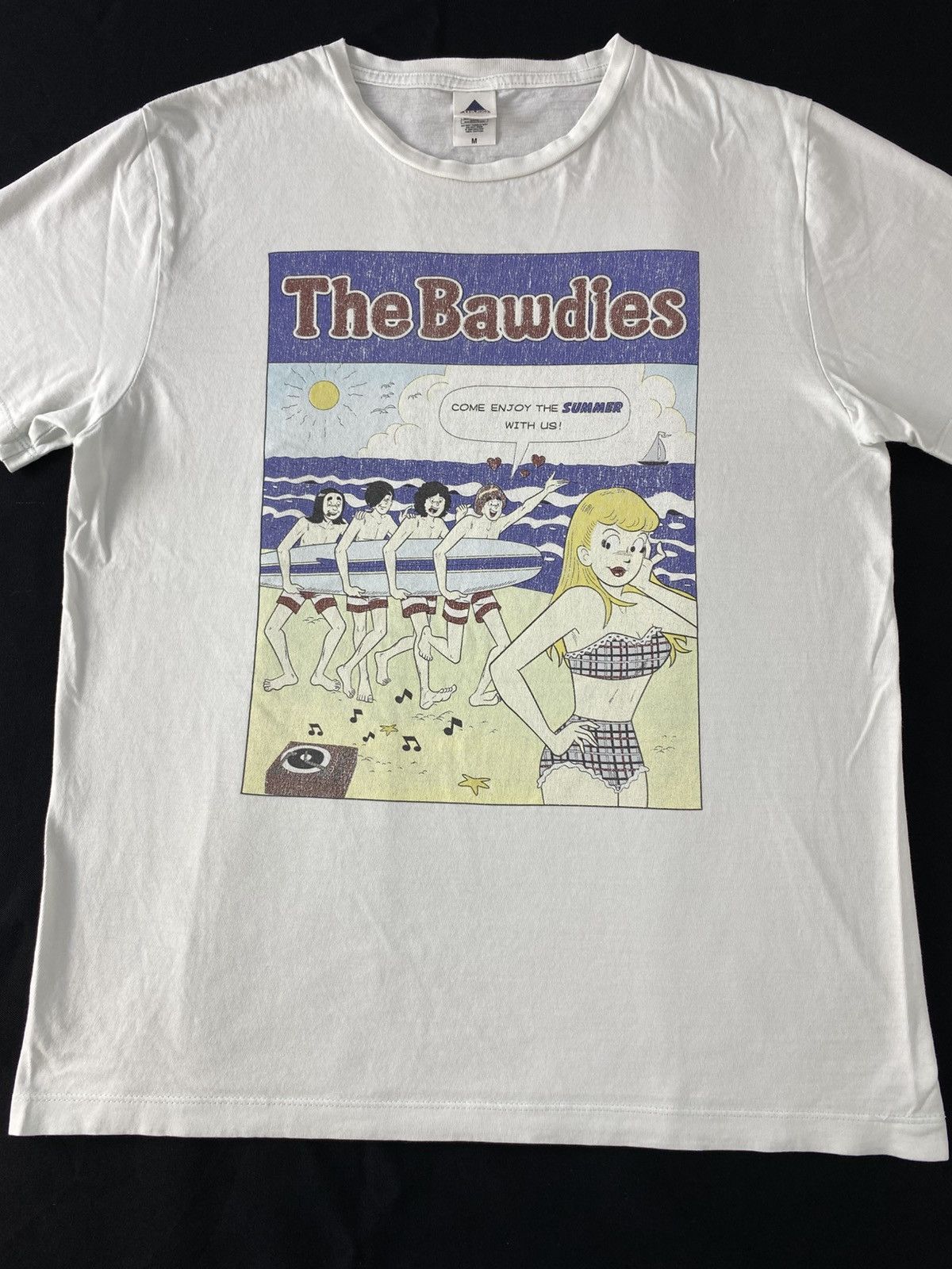 Band Tees The Bawdies Summer Japanese Rock Band Graphic Printed Tee Size US S / EU 44-46 / 1 - 3 Thumbnail