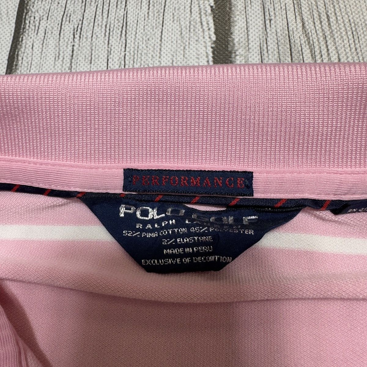 Polo Ralph Lauren × Vintage Vintage Polo Golf Performance Pima cotton shirt Size US M / EU 48-50 / 2 - 5 Thumbnail