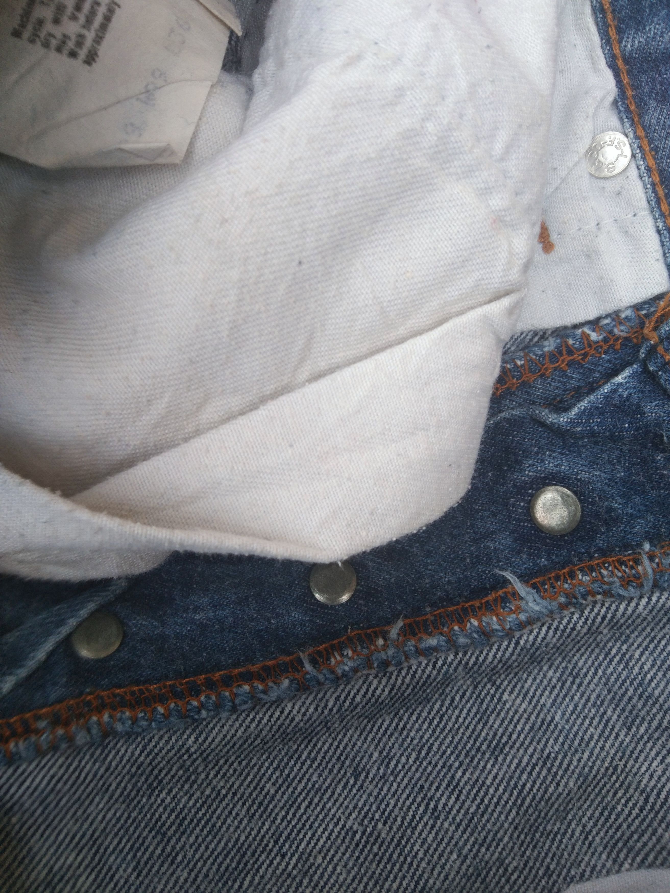 Levi's × Vintage 80s Vintage Levis 501 Made In USA Denim Jeans 28x33 Size US 28 / EU 44 - 8 Thumbnail