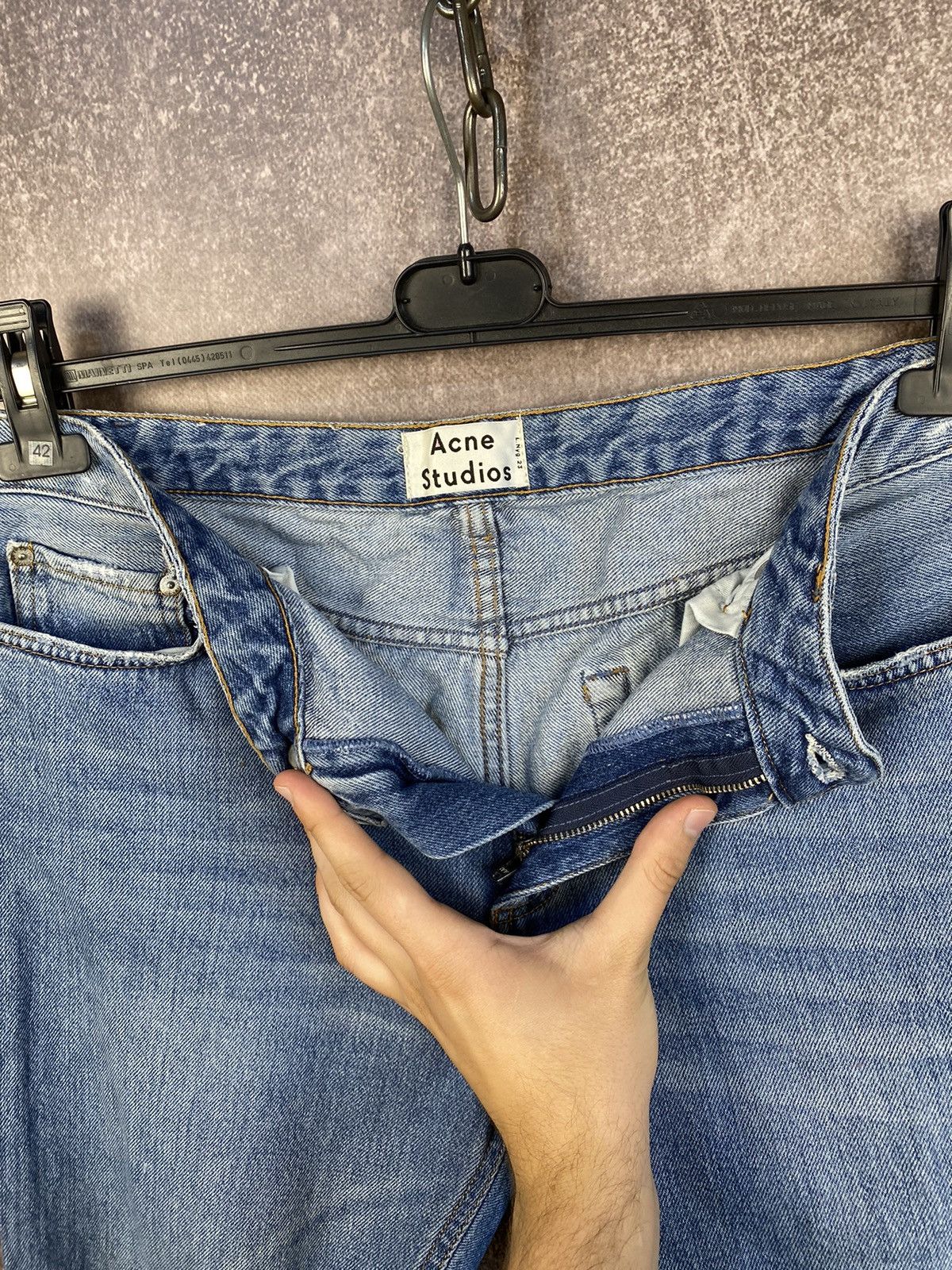 Acne Studios Rare Vintage Acne Studios Jeans Max Raw Denim Avant-Garde Size 36" / US 14 / IT 50 - 6 Thumbnail