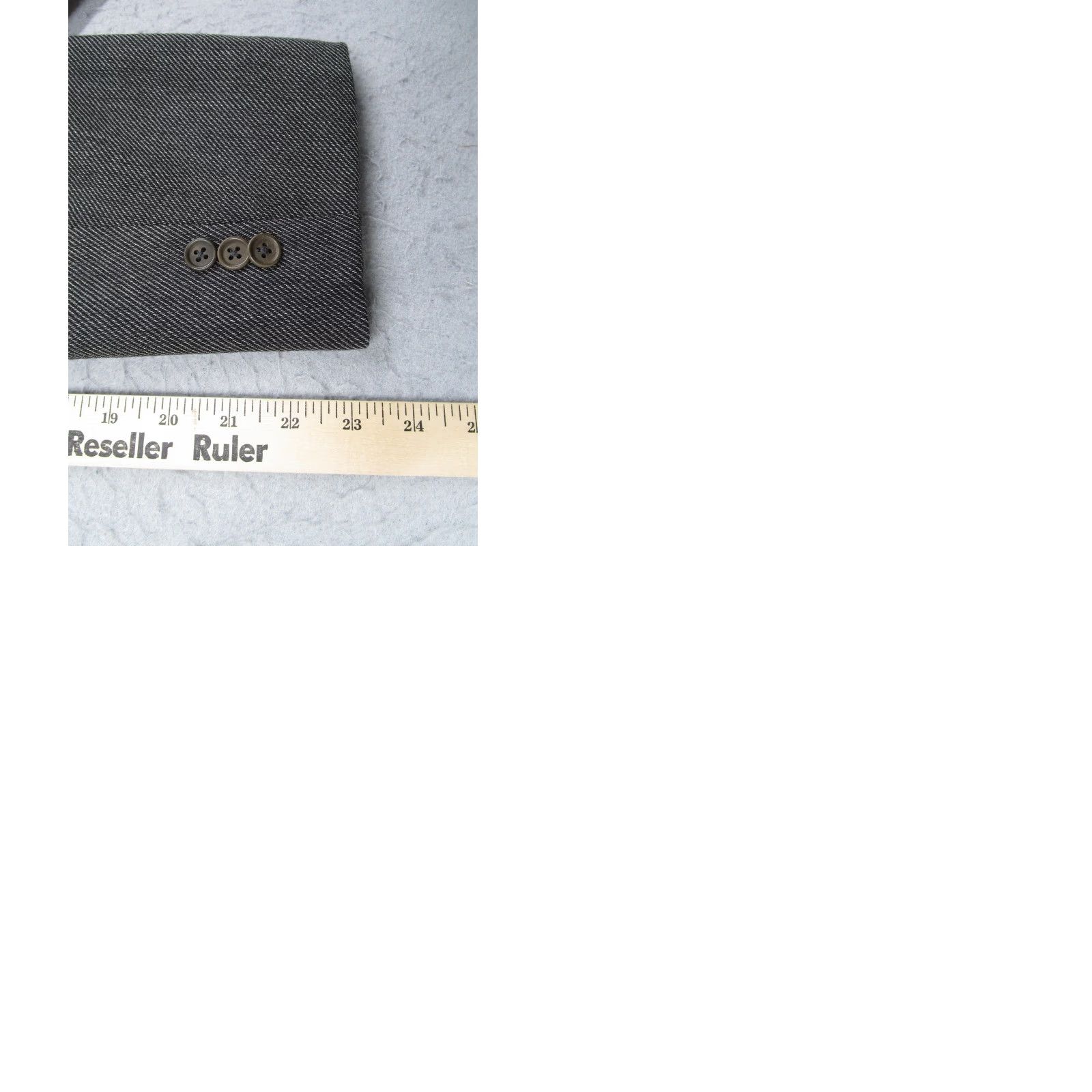 Giorgio Armani Giorgio Armani Blazer Mens 43R Gray Wool Le Collezioni Saks Fifth Avenue Italy Size 46R - 10 Thumbnail