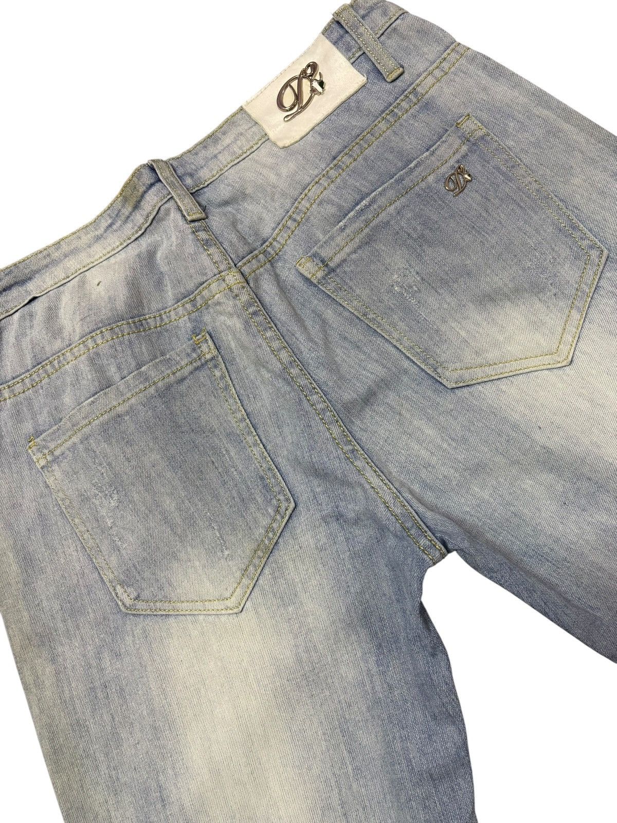 Dsquared2 Vtg Dsquared2 Selvedge Distressed Jeans Size US 32 / EU 48 - 9 Thumbnail