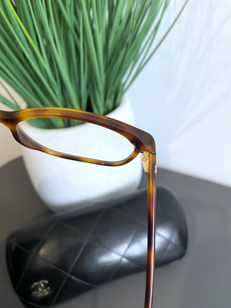 Chanel × Designer CHANEL Women's Rectangle Eyeglasses, 3281 c.1295 Size ONE SIZE - 19 Thumbnail