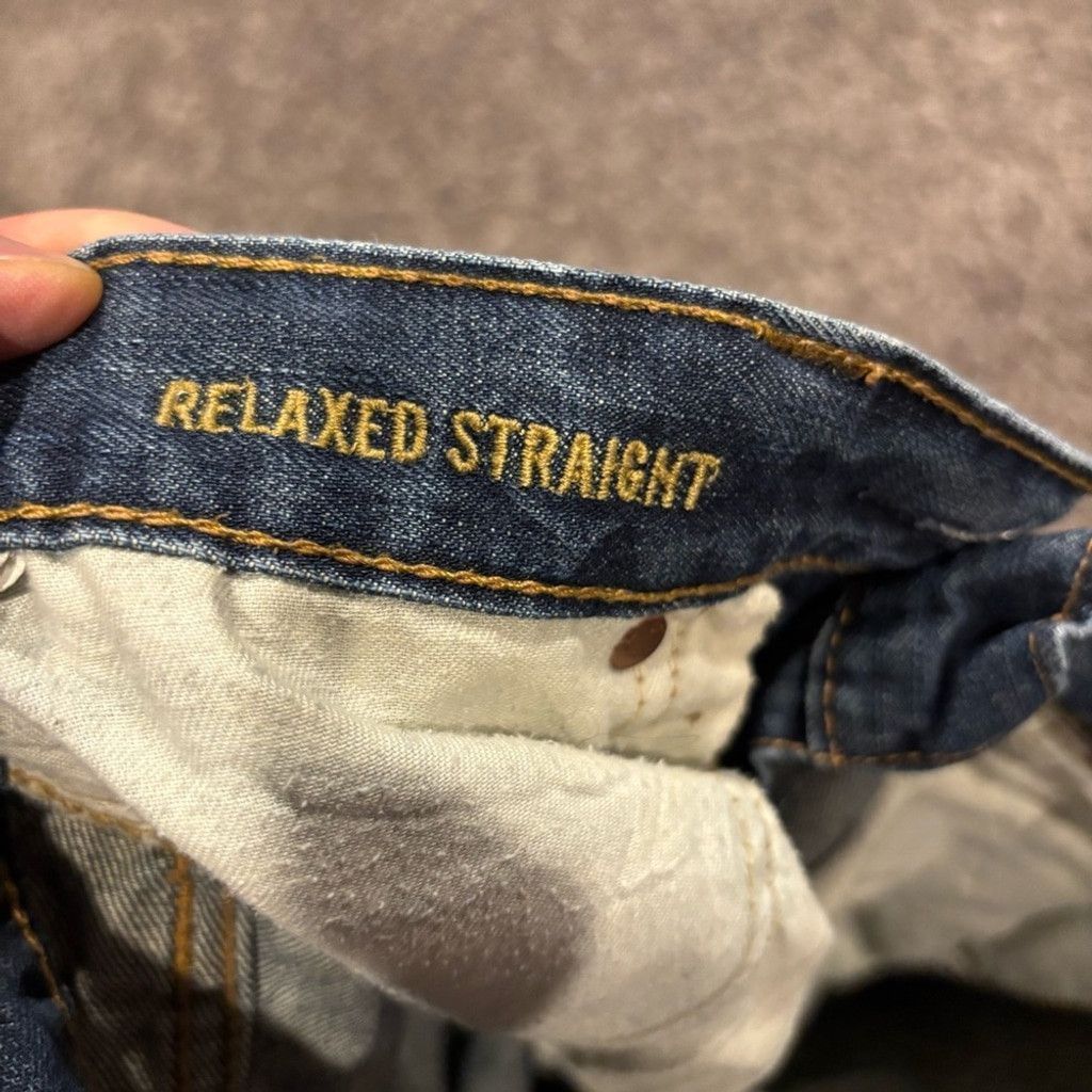 American Eagle Outfitters Men's American Eagle Straight Jeans Size US 32 / EU 48 - 7 Thumbnail