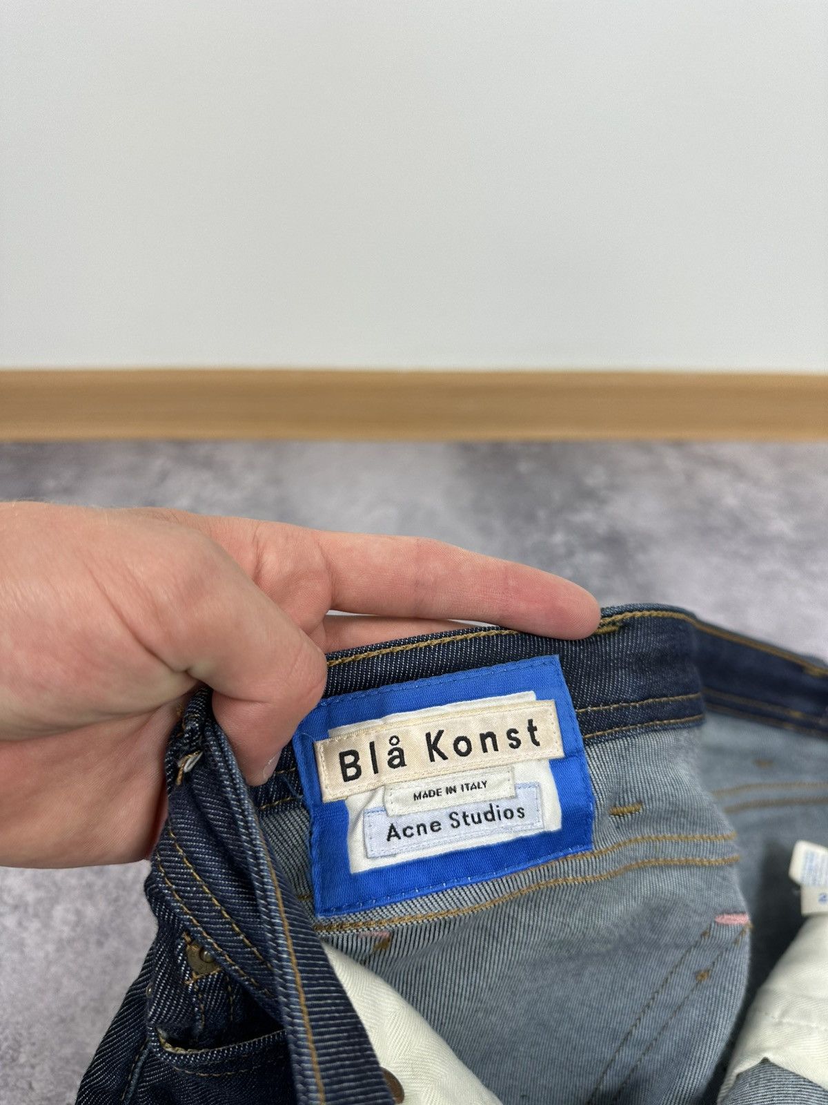 Acne Studios Vintage Acne Studios Avant Garde Slim Climb Indigo Y2K Jeans Size US 28 / EU 44 - 18 Thumbnail