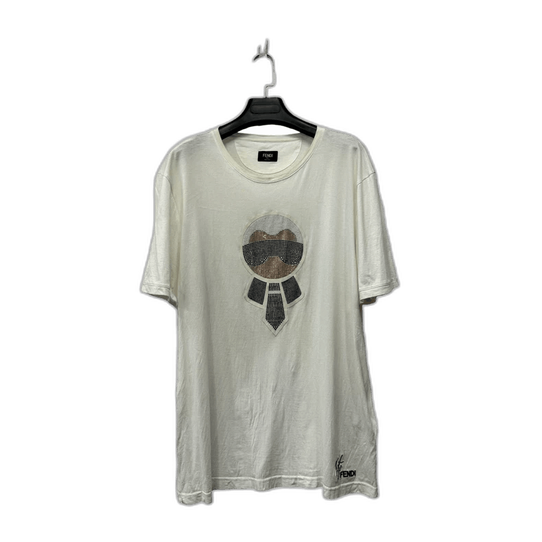 Fendi Fendi Short Sleeve Shirt with Rhinestones Size US L / EU 52-54 / 3 - 1 Thumbnail