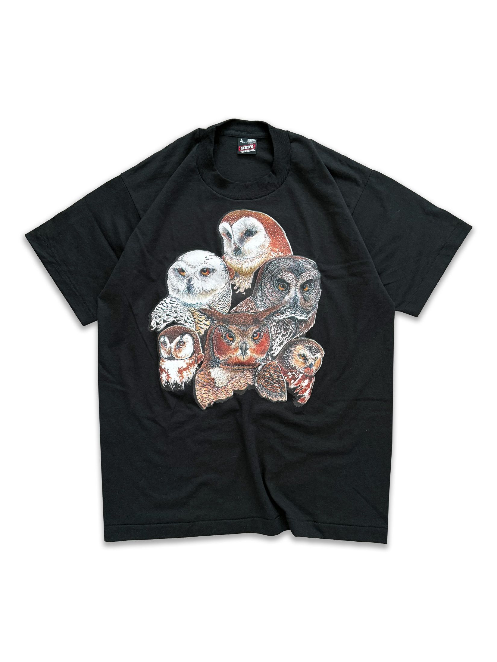 Vintage 1995 Vintage Owl Tee Size US L / EU 52-54 / 3 - 1 Thumbnail