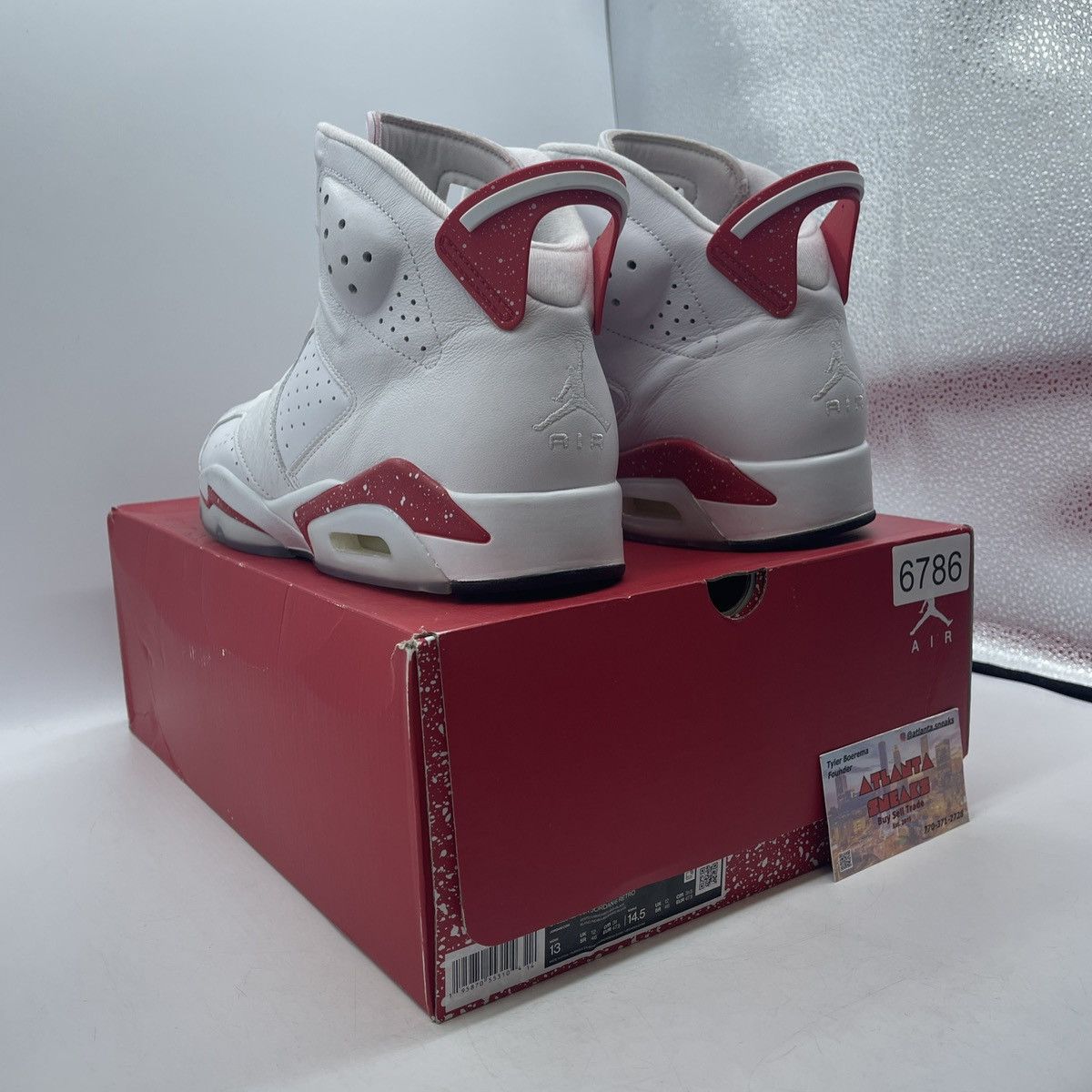 Jordan Brand Air Jordan 6 red Oreo Size US 13 / EU 46 - 4 Thumbnail