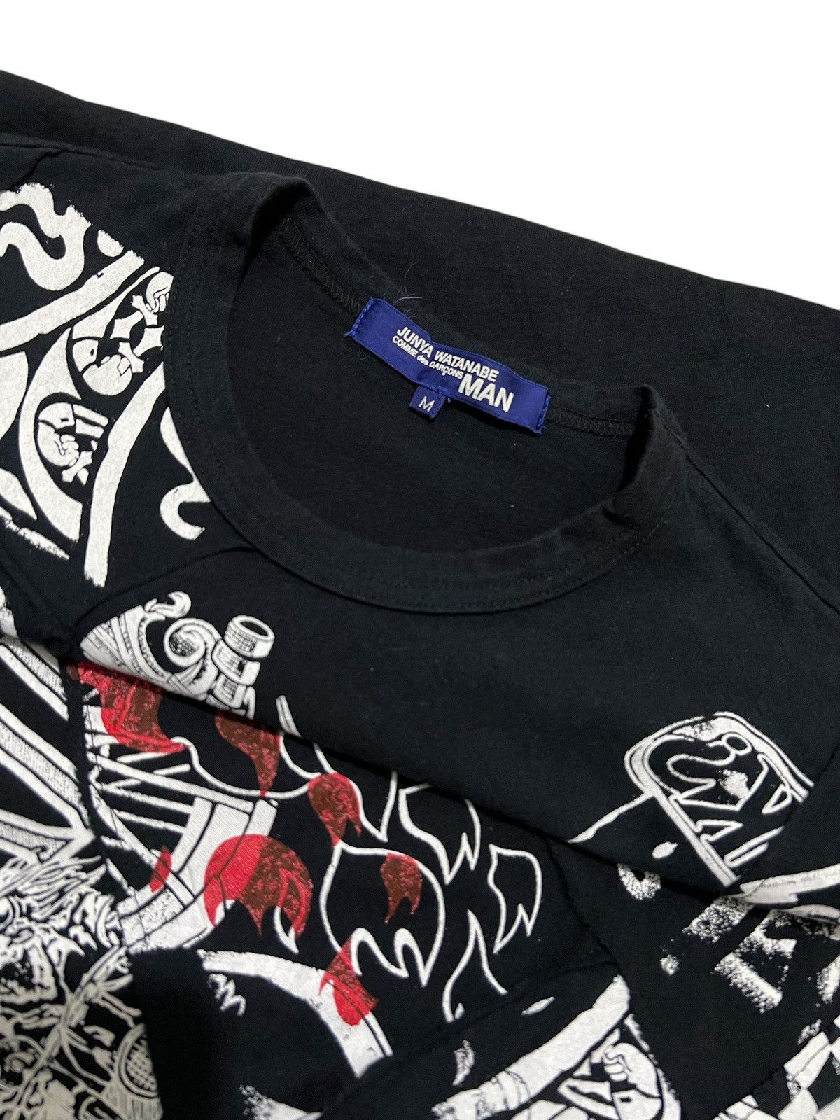 Comme des Garcons 2002 Junya watanabe patchwork live to ride Size US M / EU 48-50 / 2 - 7 Thumbnail