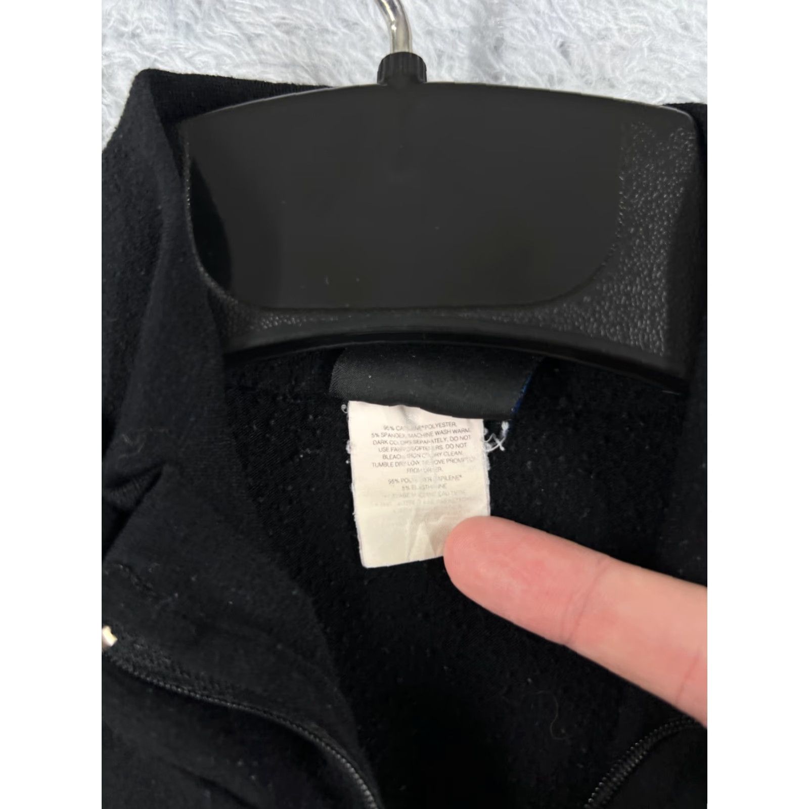 Patagonia VINTAGE Patagonia Sweater Women Small Black 1/4 Zip Polyester Fleece Synchilla Size S / US 4 / IT 40 - 7 Thumbnail