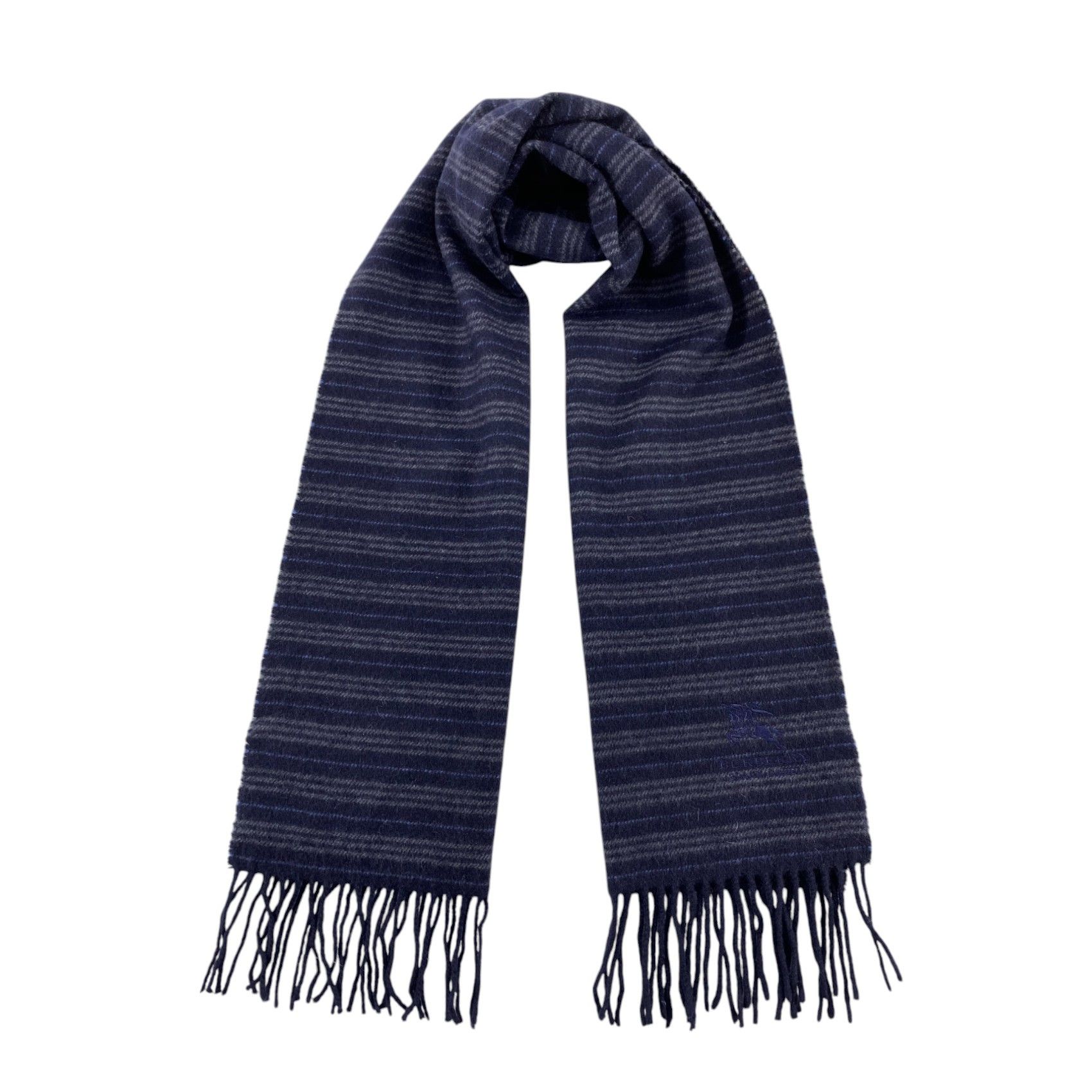 Burberry × Vintage Burberry Scarf / Muffler / Neckwear - WW1677 Size ONE SIZE - 1 Thumbnail