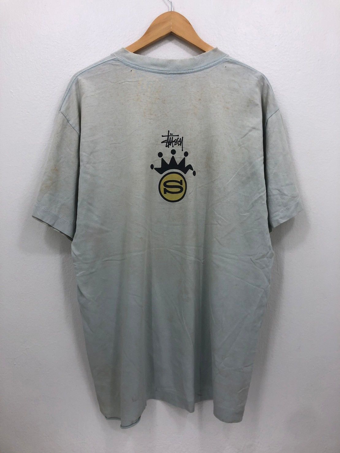 Stussy × Vintage Vintage 90's STUSSY Shirt wts01 Size US XL / EU 56 / 4 - 4 Thumbnail