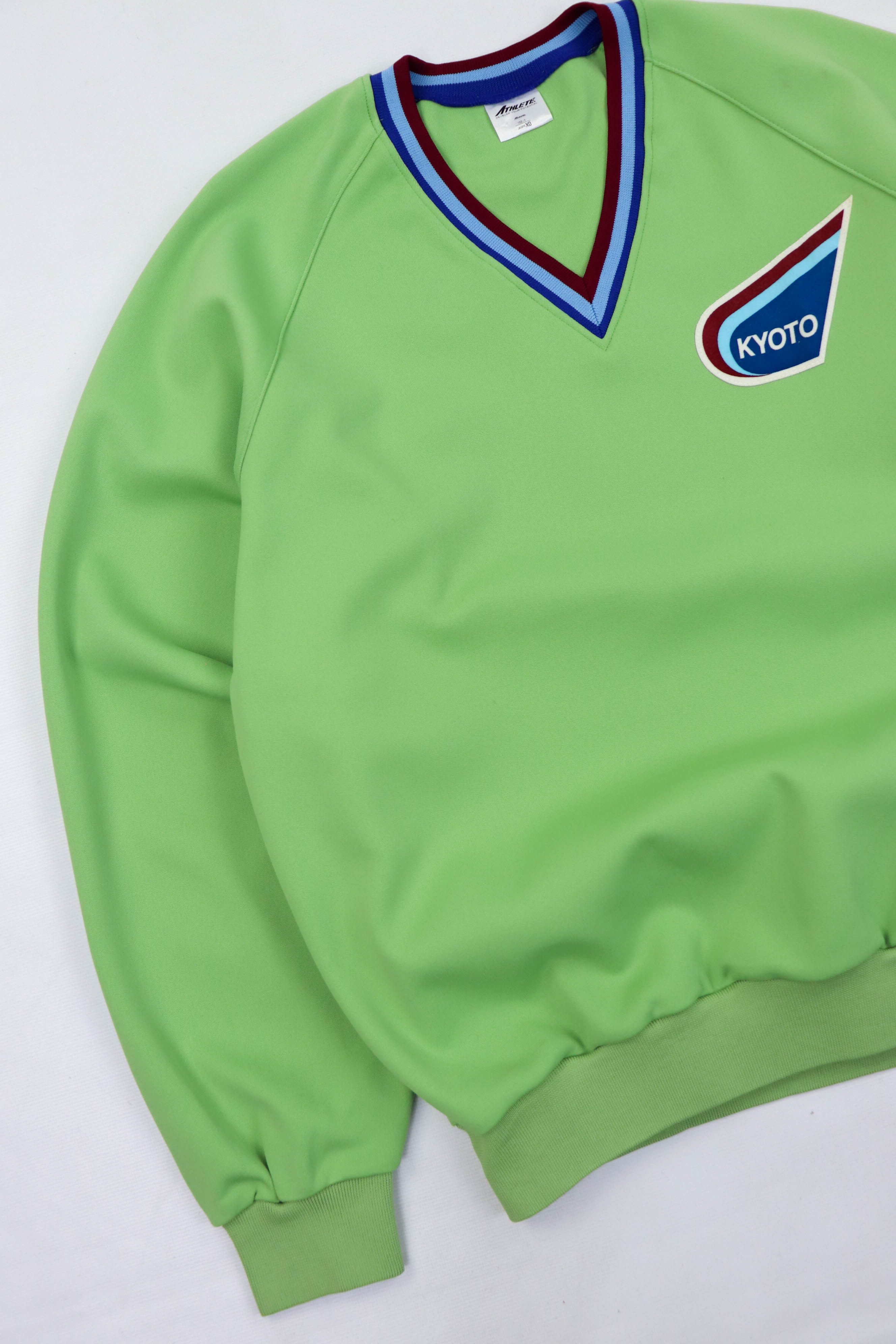 Mizuno Mizuno Athlete Vintage KYOTO Japan School Sport Pullover Size US L / EU 52-54 / 3 - 4 Thumbnail