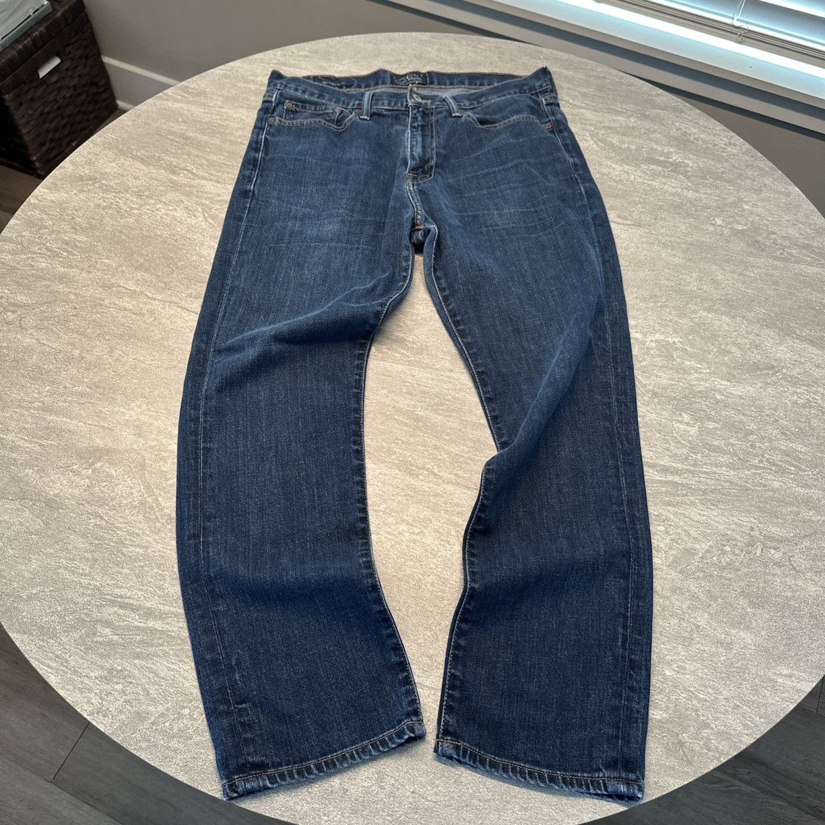 Lucky Brand Lucky Brand 410 Jeans 34x30 Blue Athletic Slim Fit Stretch Size US 34 / EU 50 - 1 Thumbnail