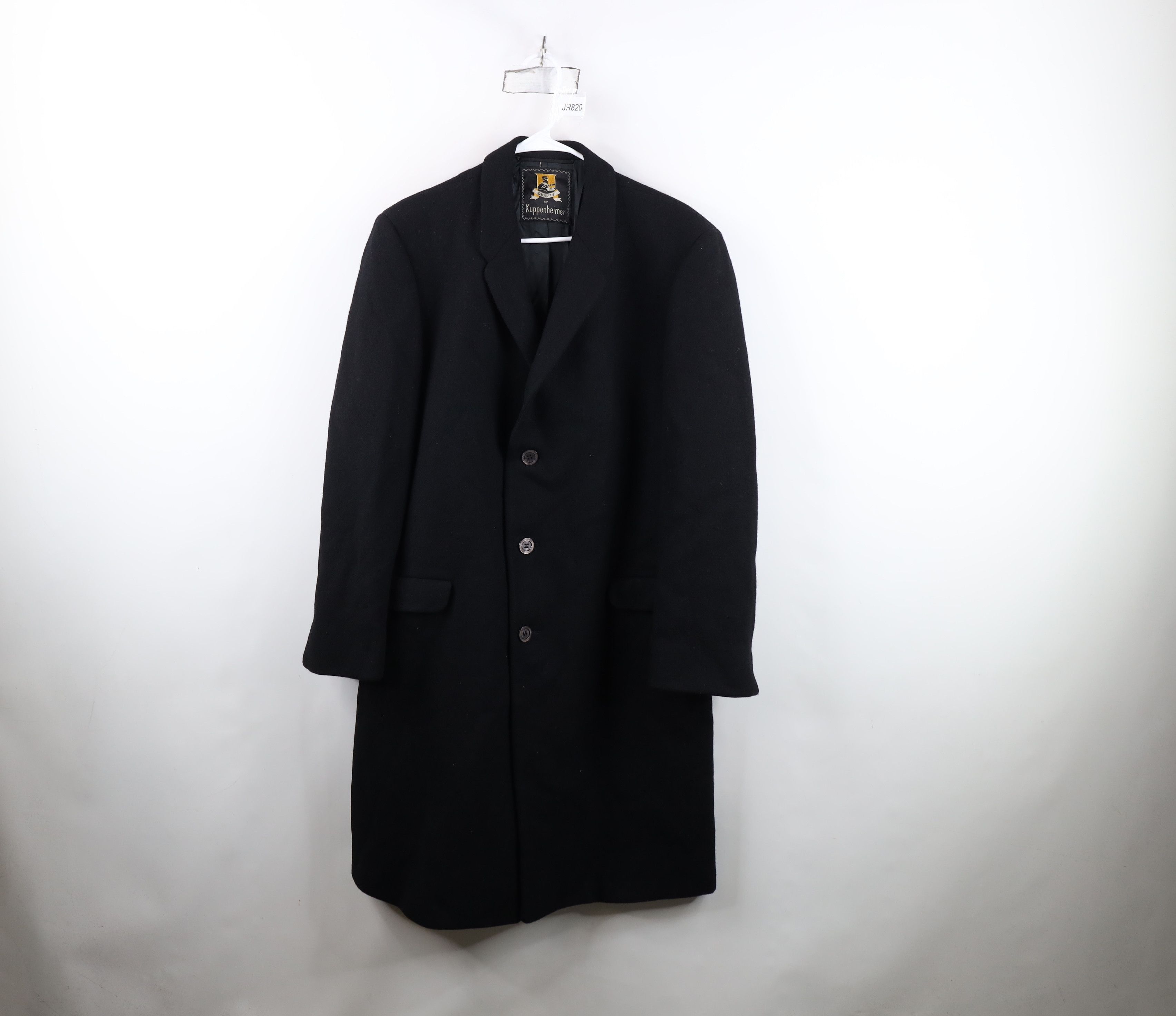 Vintage Vintage 60s 70s Streetwear Wool Overcoat Trench Jacket USA Size US XXL / EU 58 / 5 - 1 Thumbnail