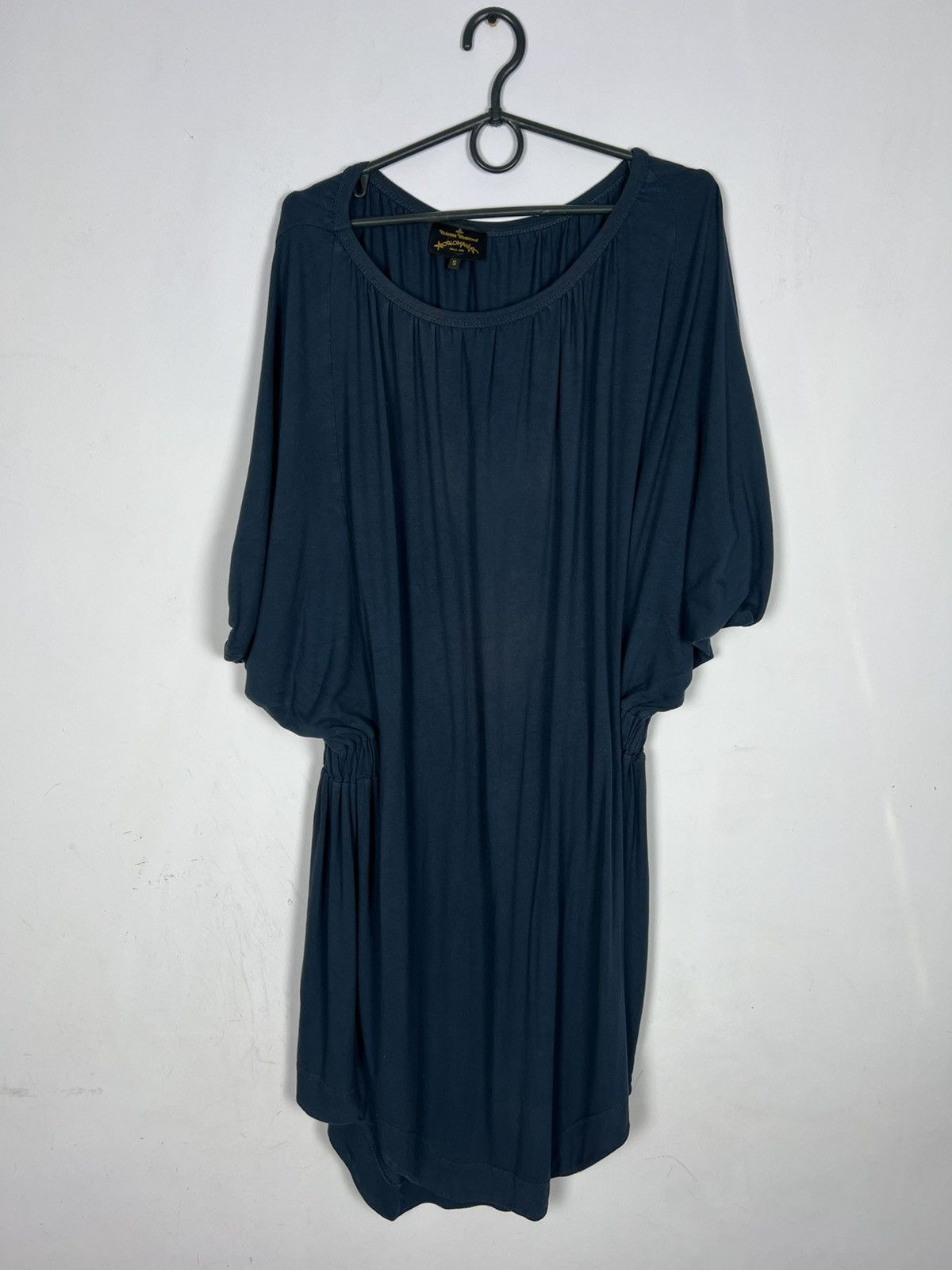 Vivienne Westwood Vivienne Westwood Anglomania Navy Blue Midi Dress Size S / US 4 / IT 40 - 1 Thumbnail