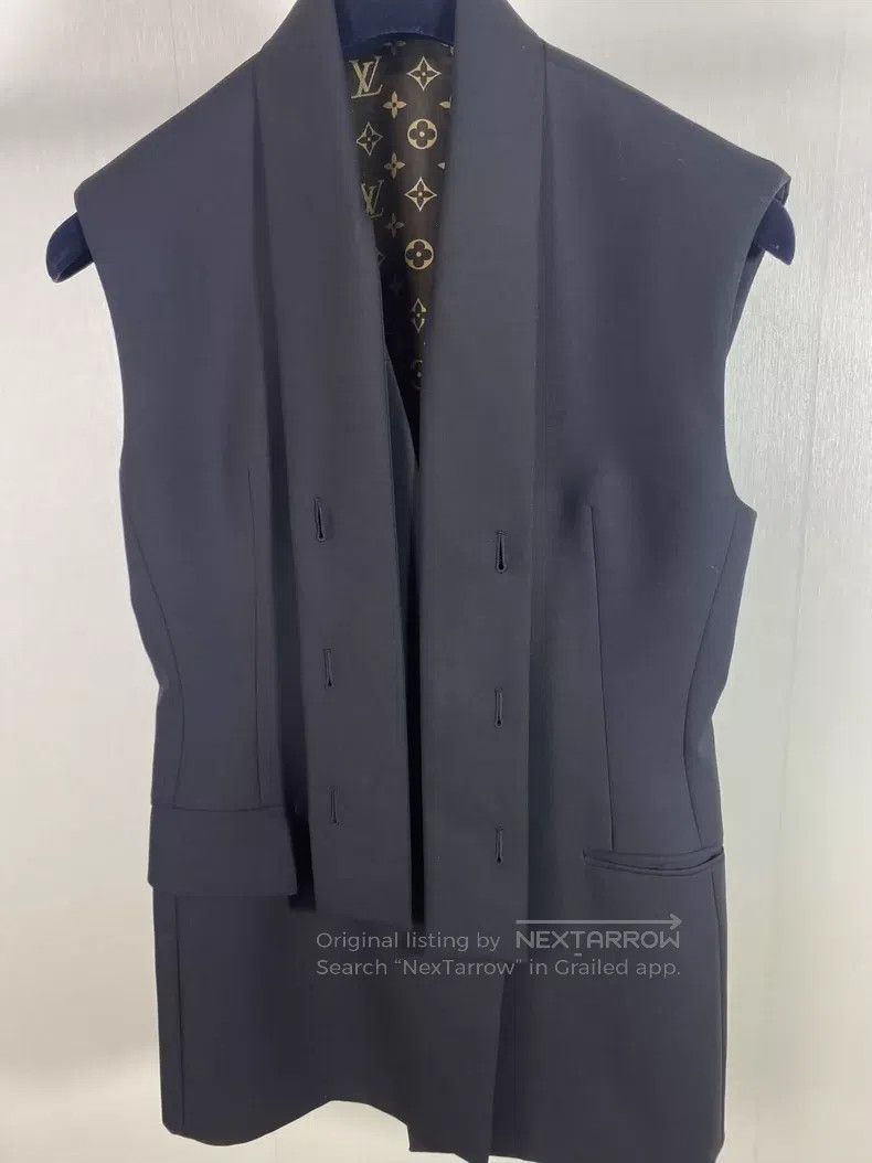 Louis Vuitton Louis Vuitton Drap-collar blazer jacket Size XS / US 0-2 / IT 36-38 - 3 Thumbnail