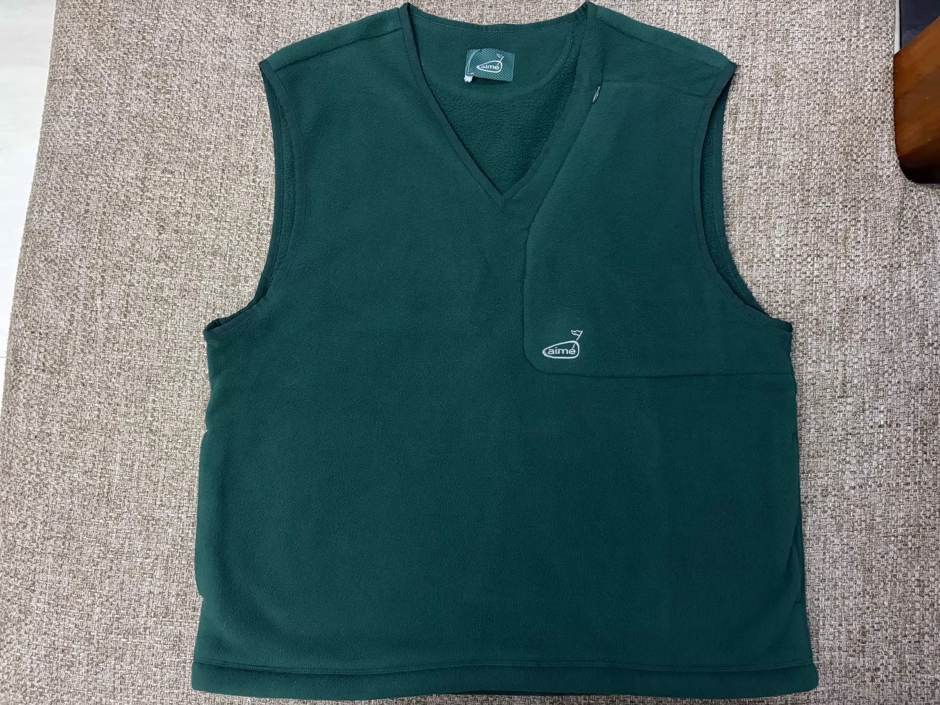 Aime Leon Dore Aime Leon Dore Checkered Linen Vest | Grailed