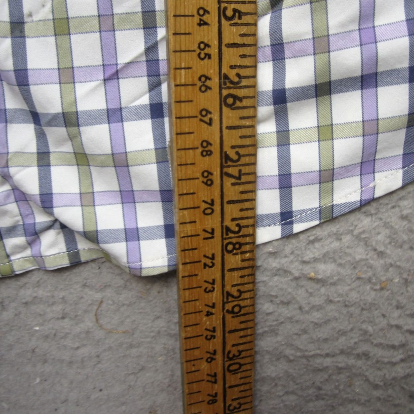 UNTUCKit UNTUCKit Shirt Mens L Purple Plaid Performance Button-Down Stretch Casual Shirt Size US L / EU 52-54 / 3 - 7 Thumbnail