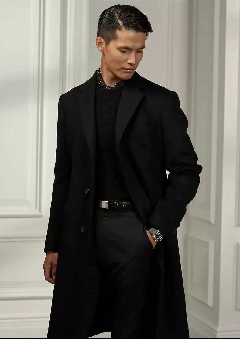 RRL Ralph Lauren Purple Label, Top Grade Cashmere Coat